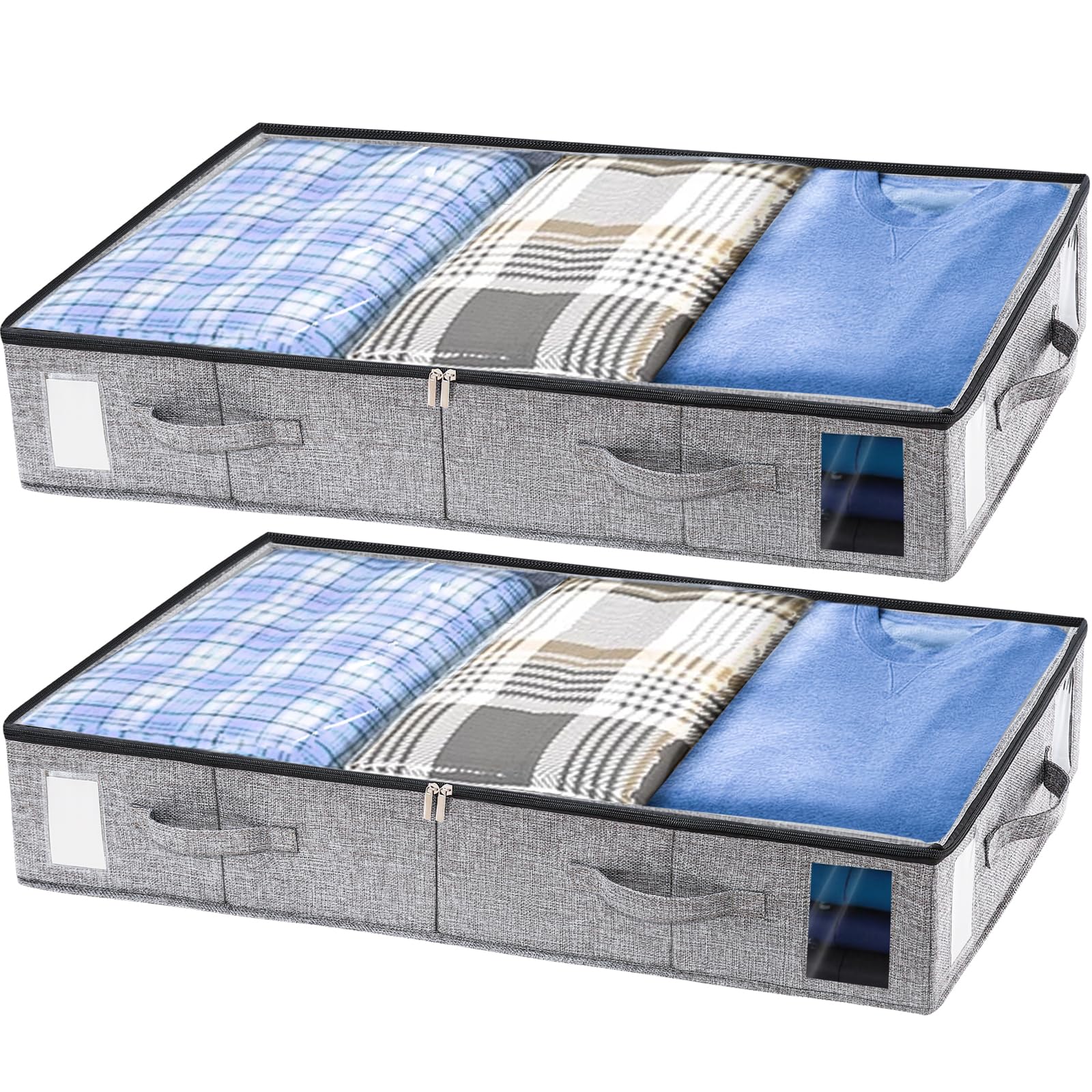2 Pack Under Bed Storage Containers (2 Count)