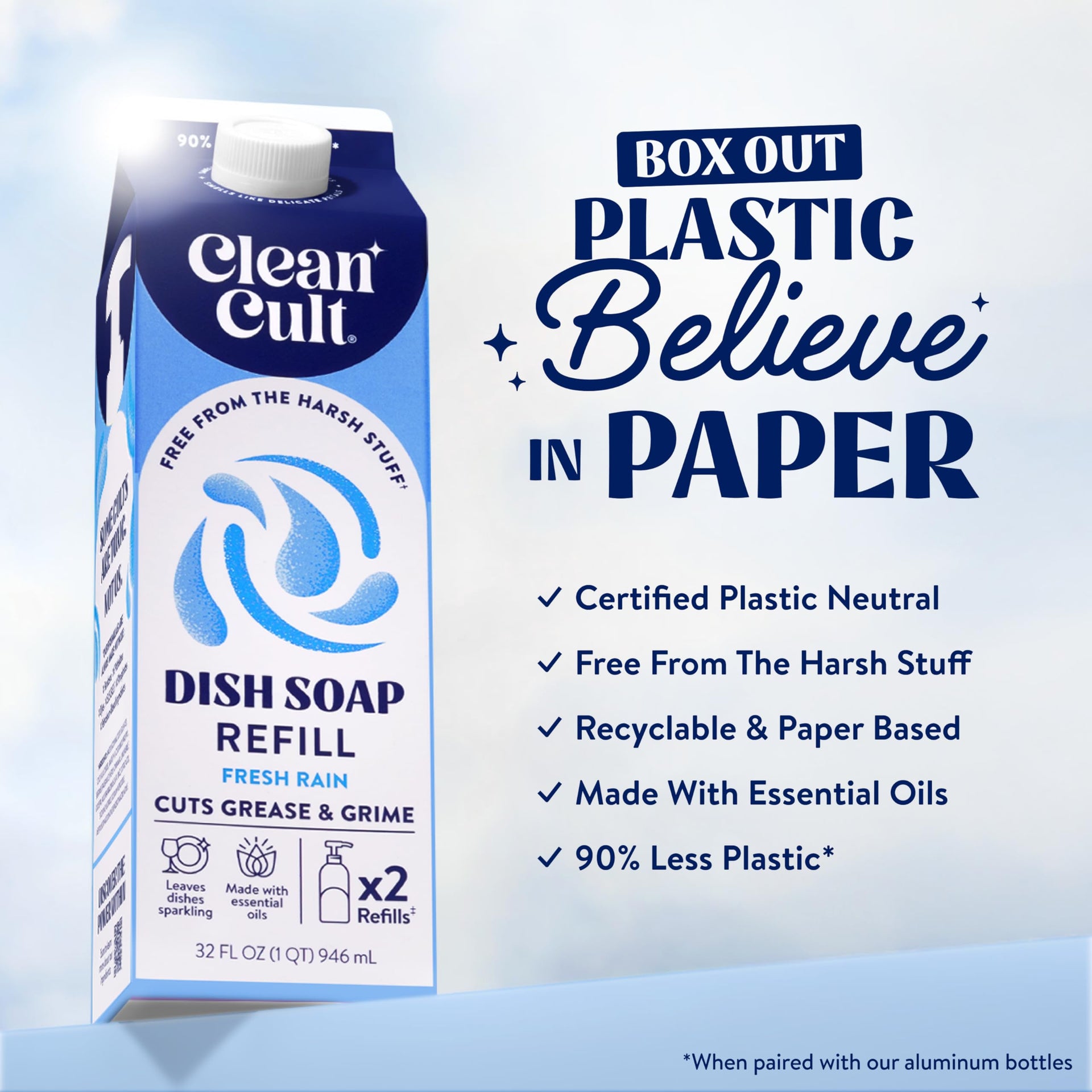 Dish Soap Liquid Refill (32 Fl Oz)