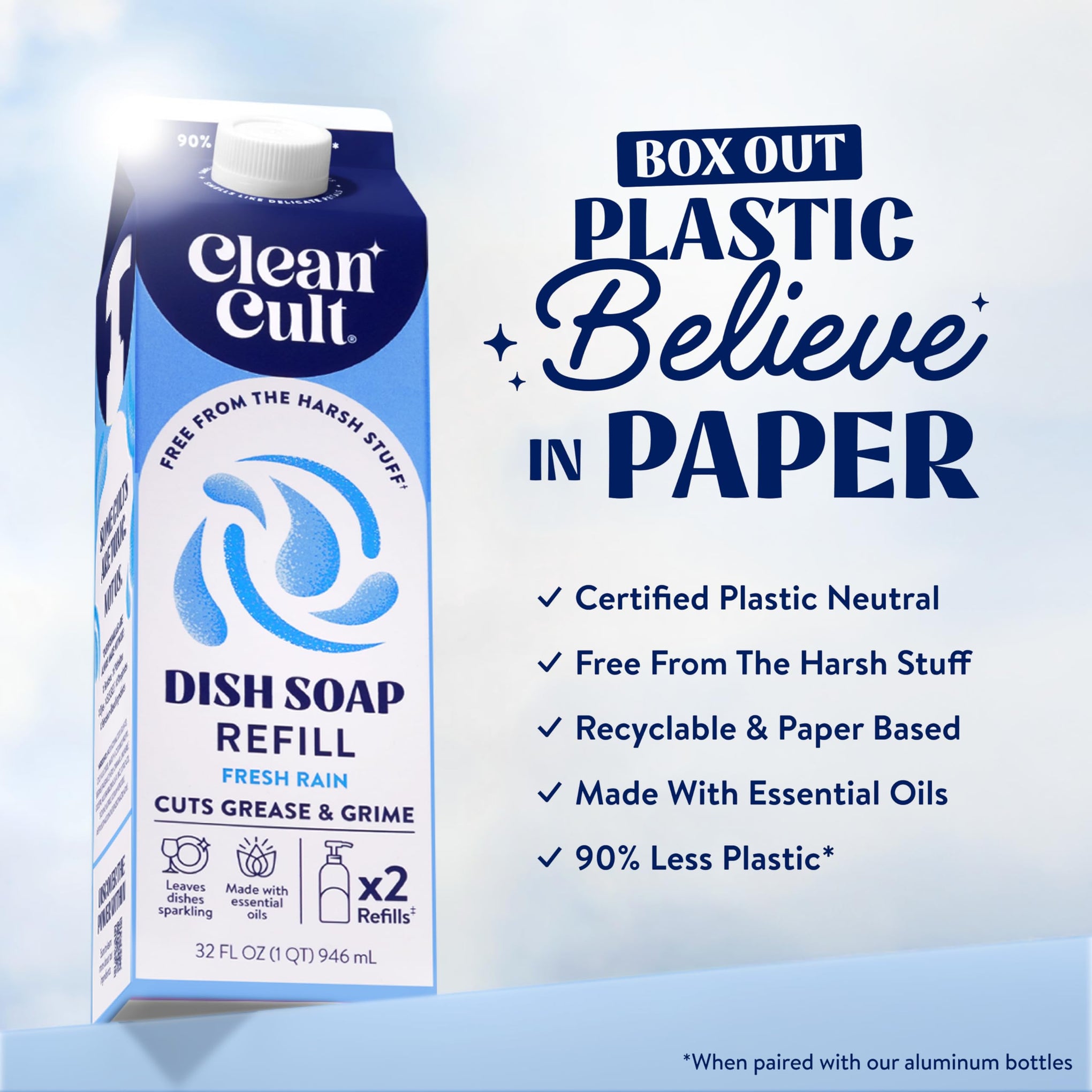 Dish Soap Liquid Refill (32 Fl Oz)