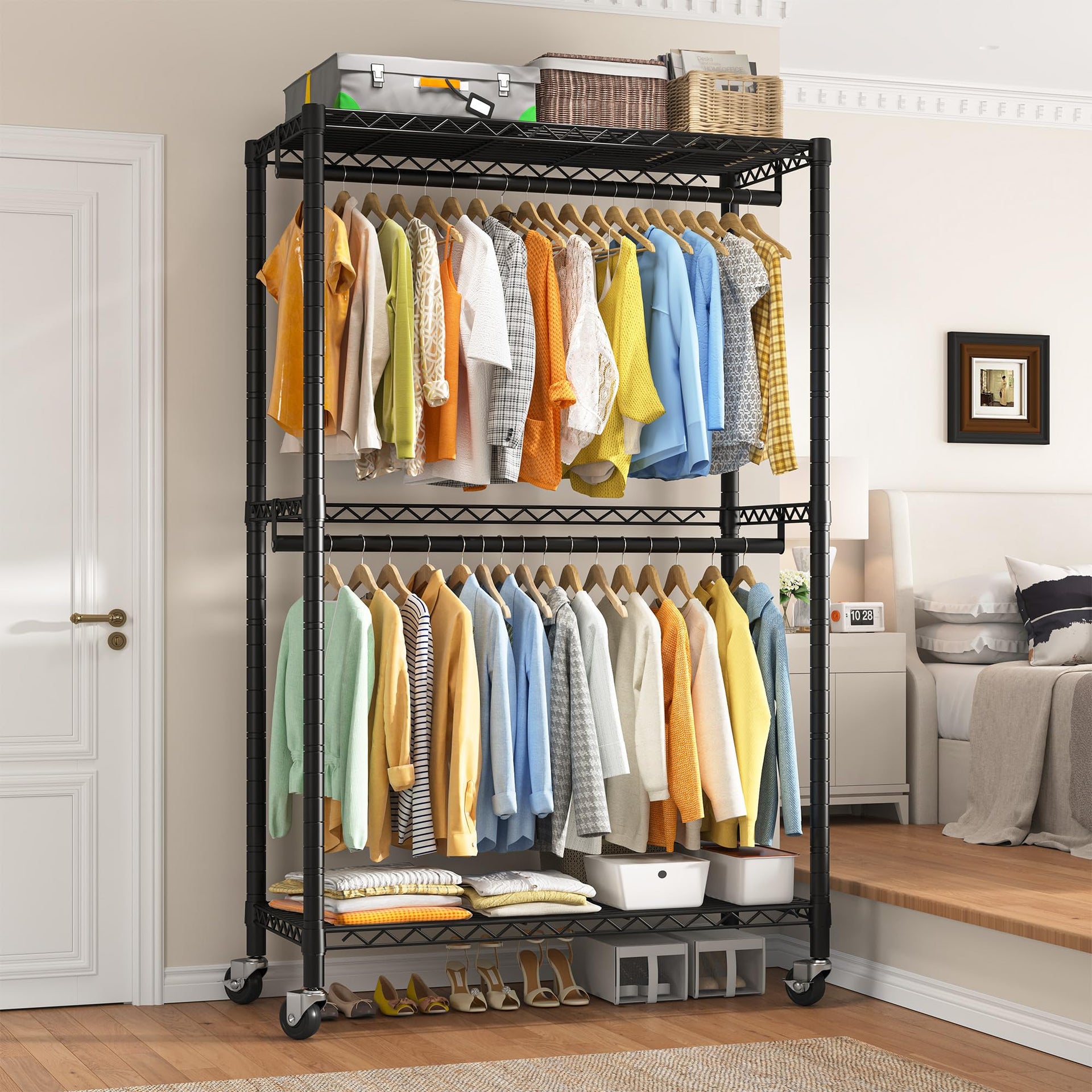 Clothes Rack Heavy Duty Clothing Rack