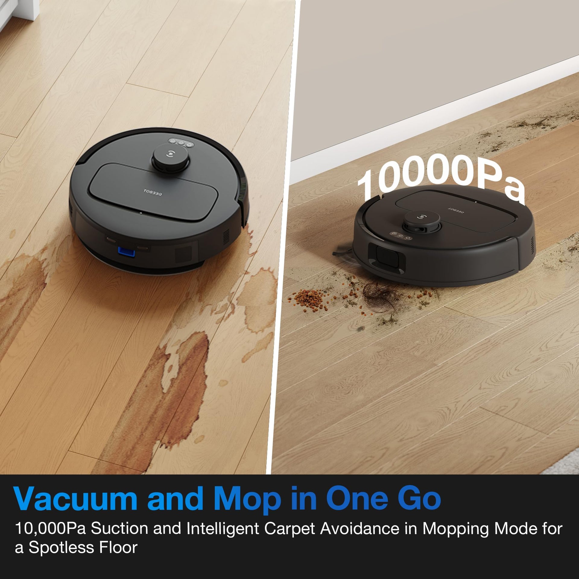 DEEBOT N20e Plus Robot Vacuum and Mop