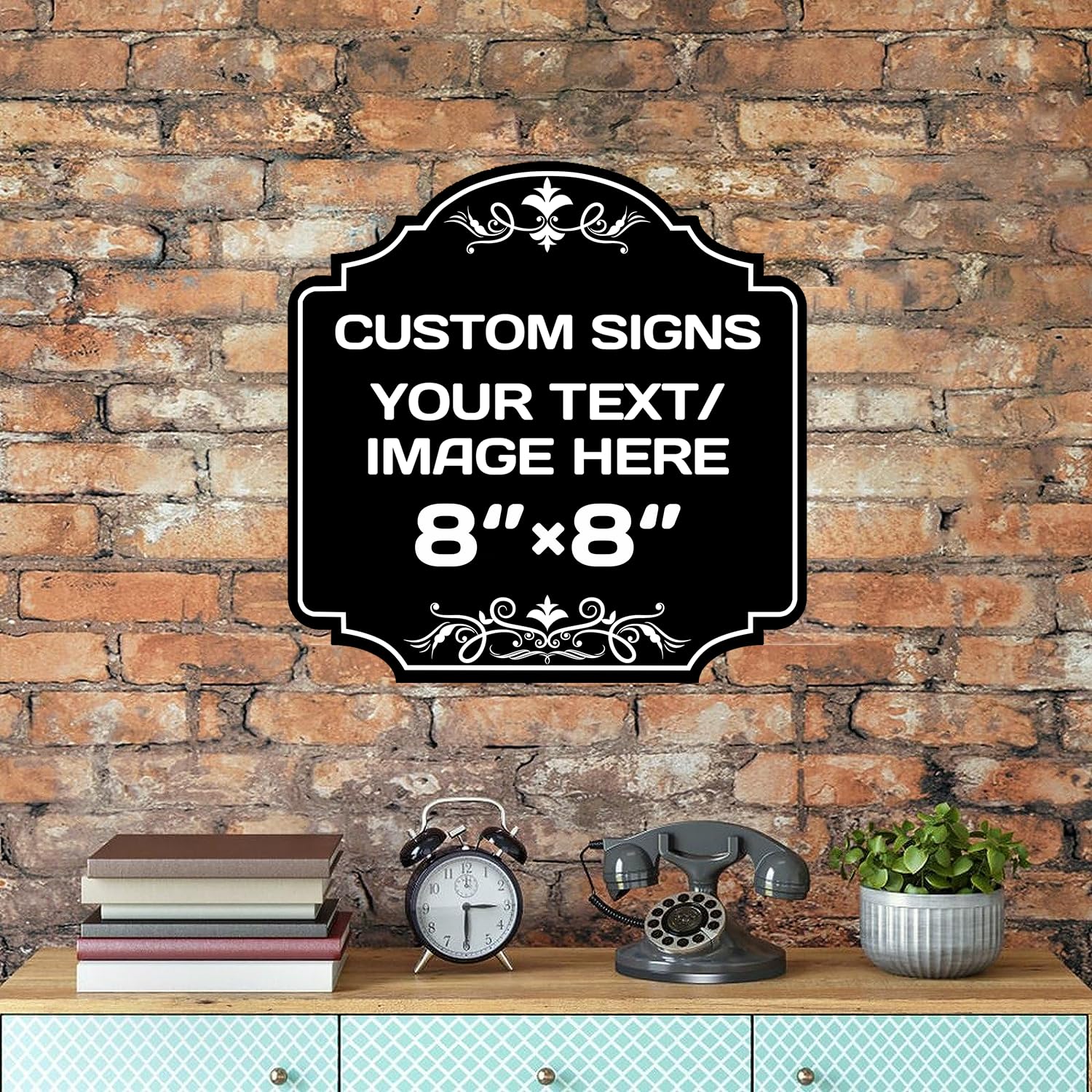 Personalized Aluminum Metal Signs