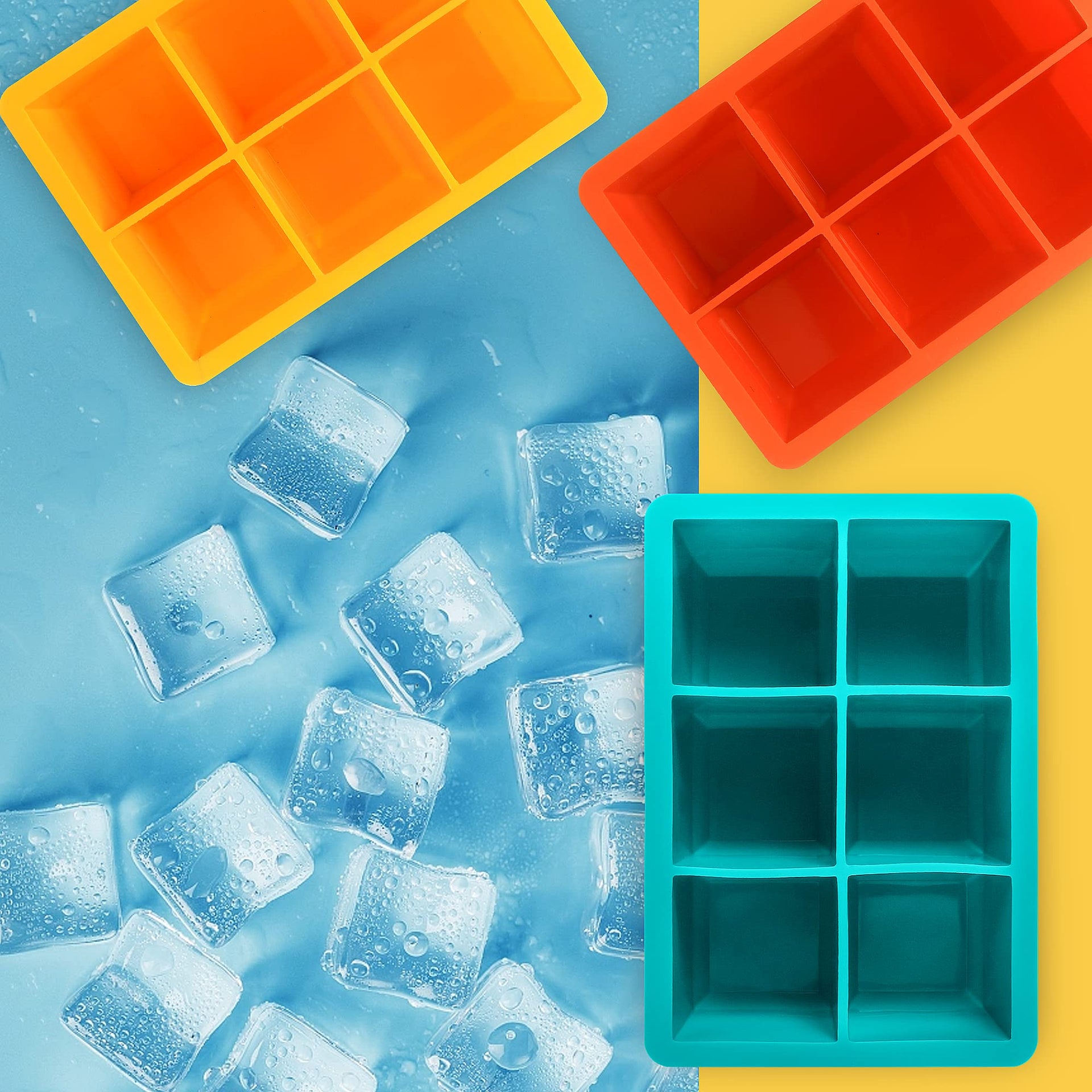 Ice Cube Trays 3 Pack (3 Count)