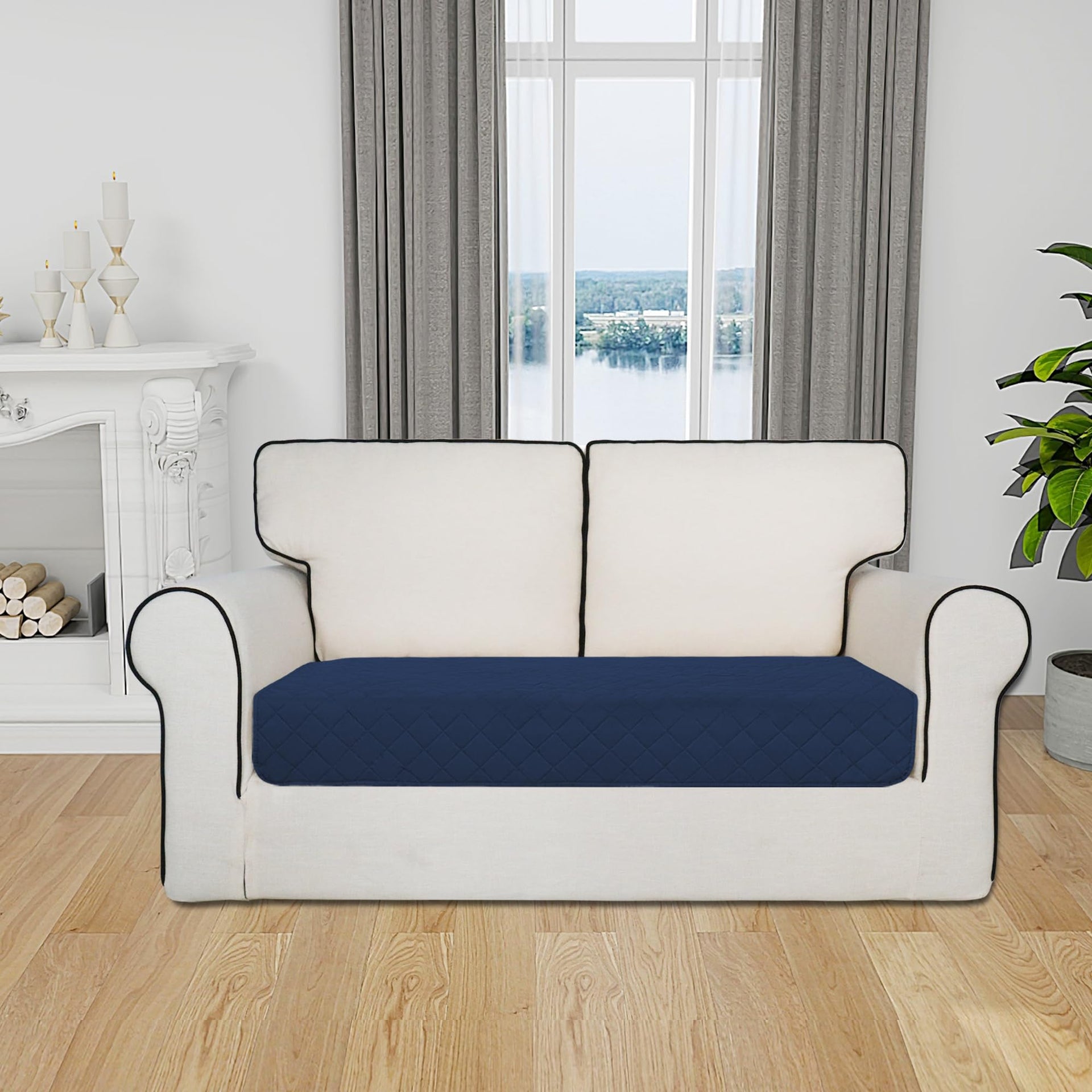 Sectional Couch Covers for Dogs L Shape Sofa Cover Reversible Sofa Slipcover Chaise Lounge Cover Furniture Protector Cover for Pets Dog Cat