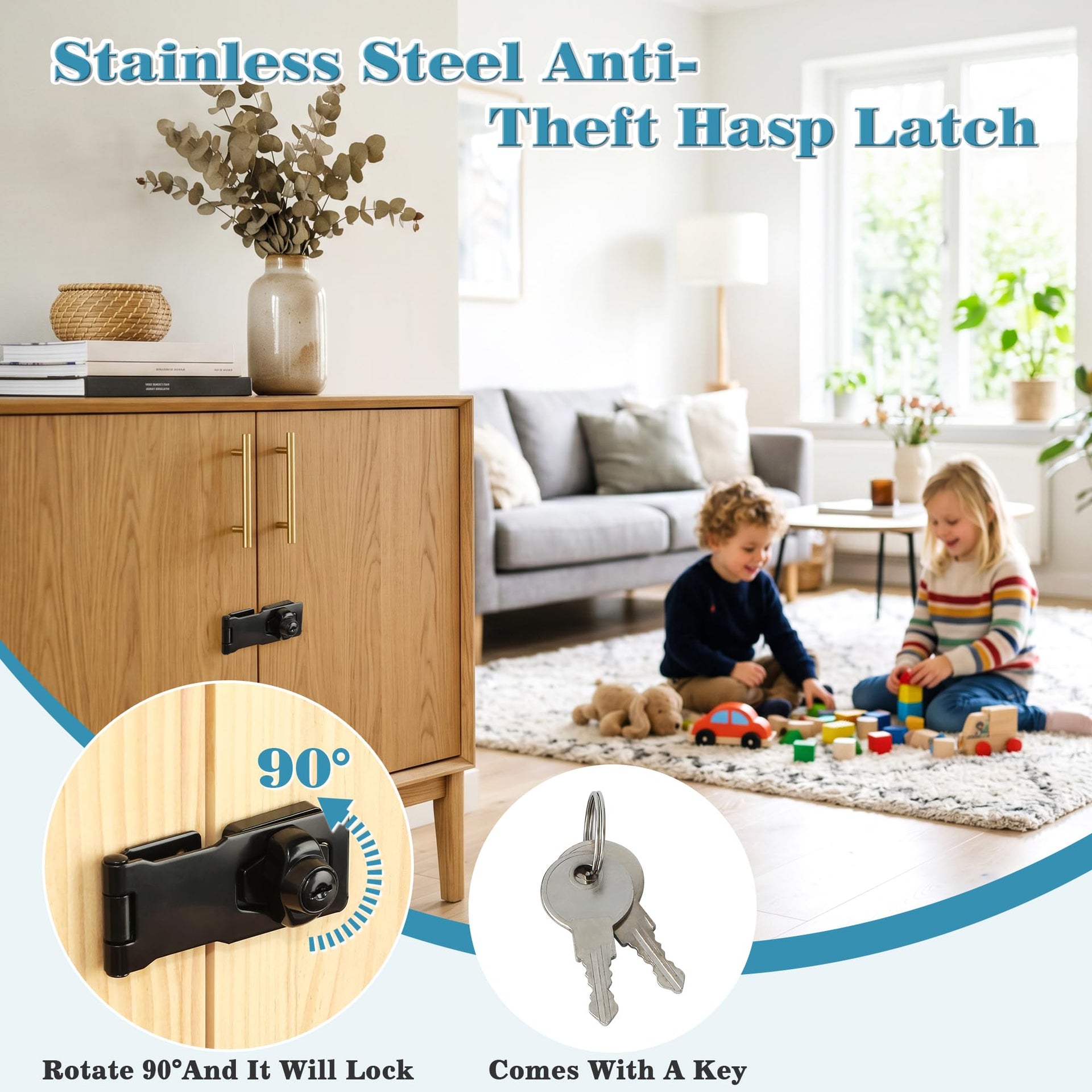 Keyed Hasp Lock