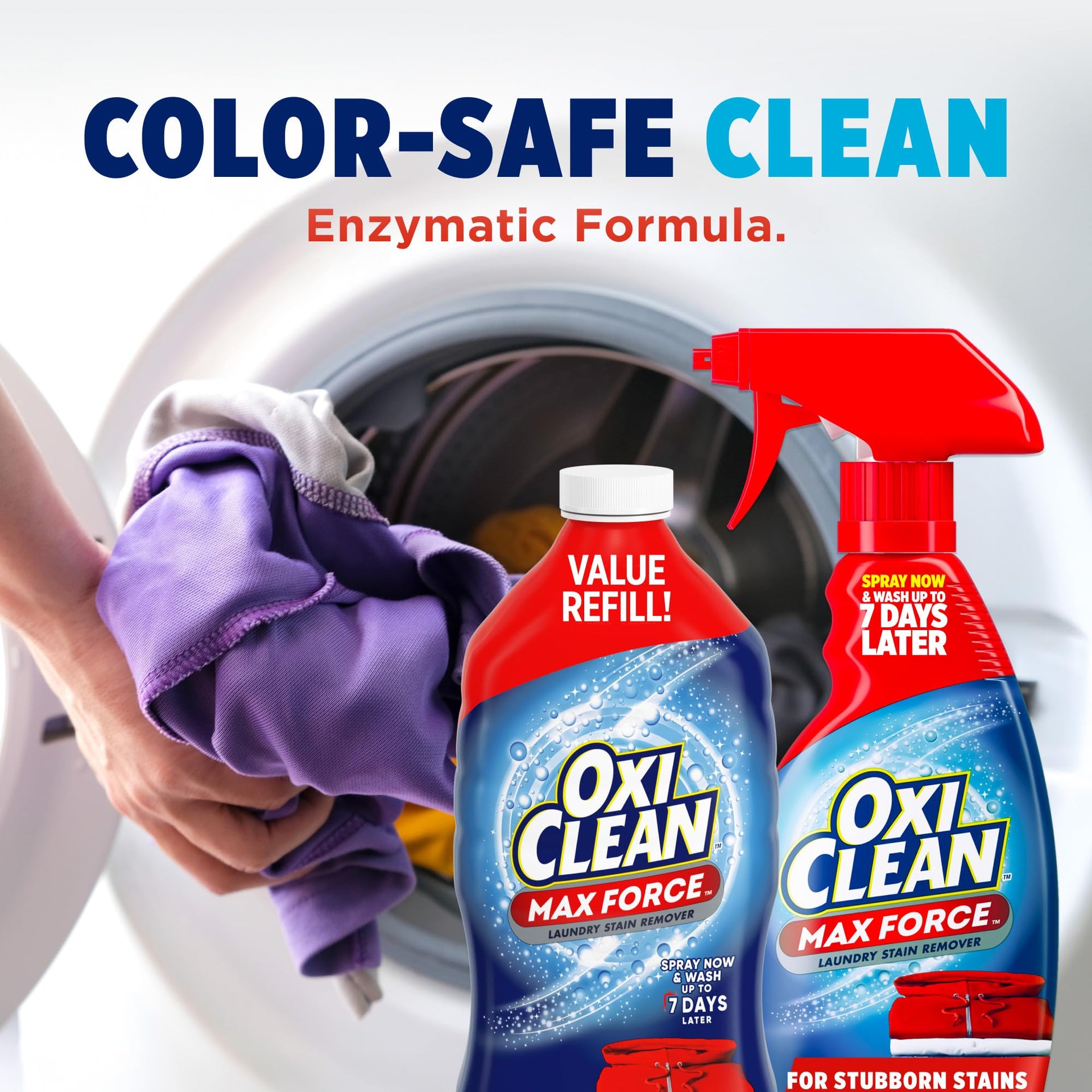 Max Force Laundry Stain Remover Spray Refill (48 Fl Oz)