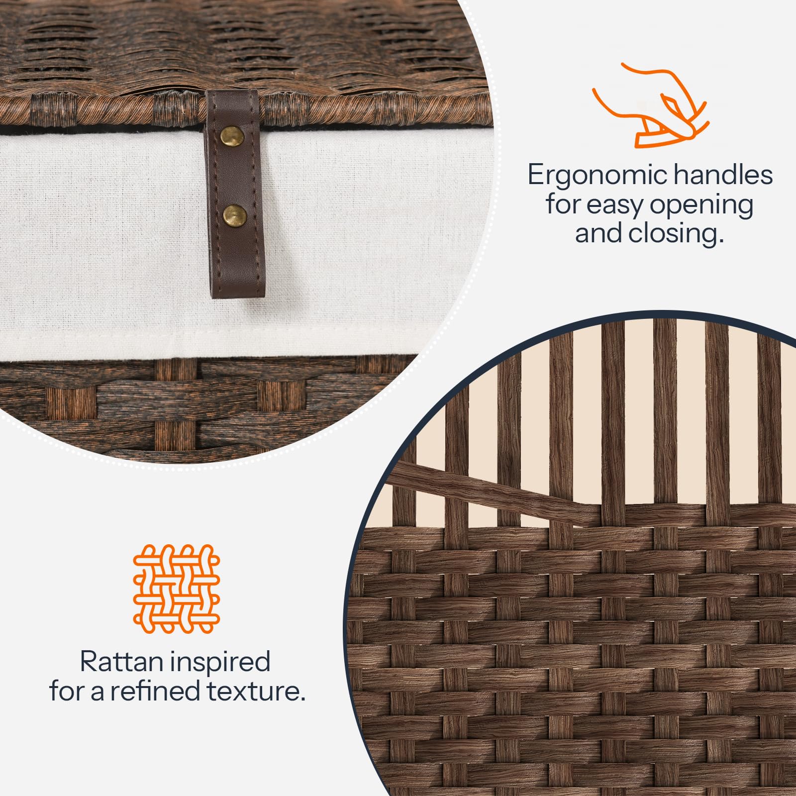 Storage Basket with Lid - ModHome Supplies
