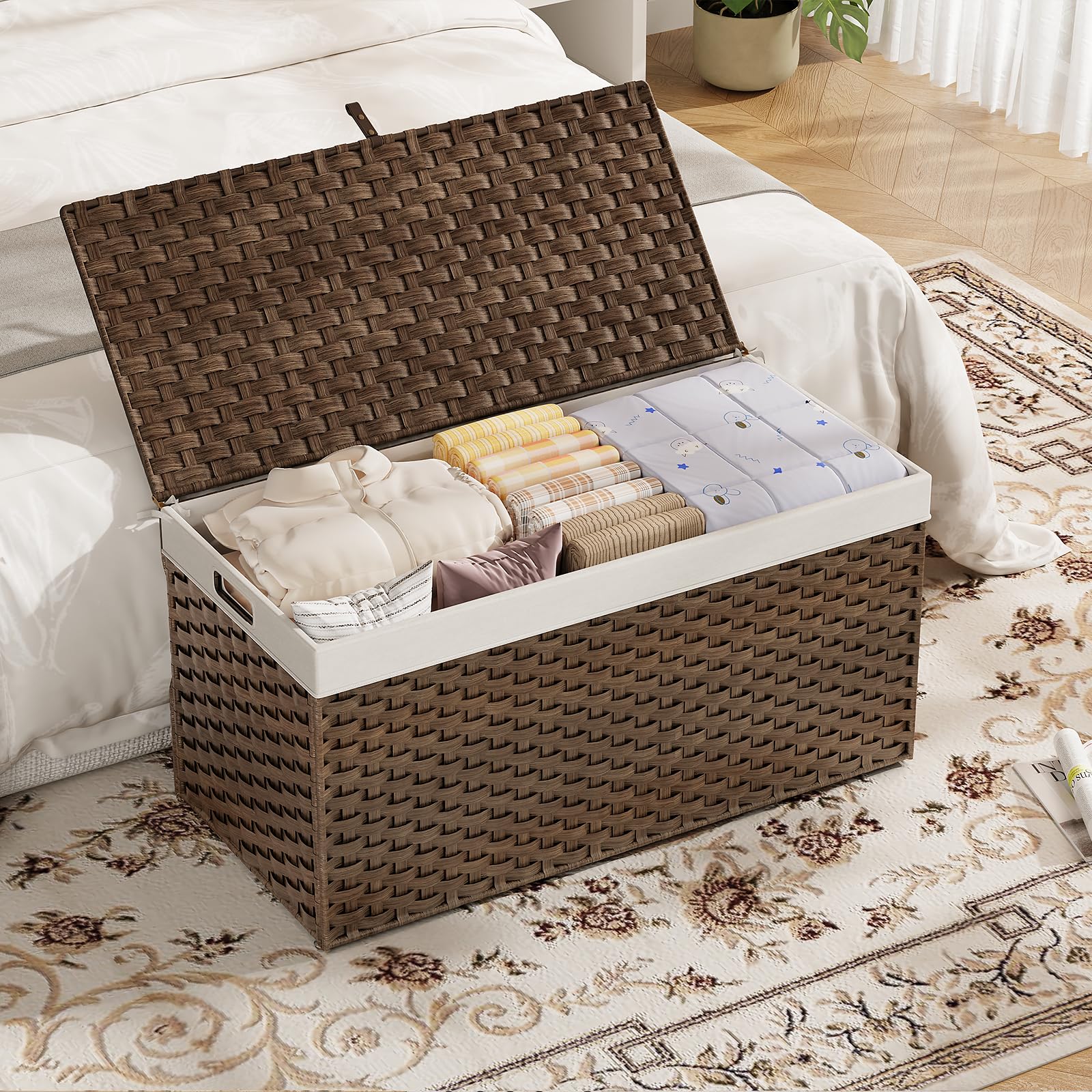 Storage Basket with Lid - ModHome Supplies