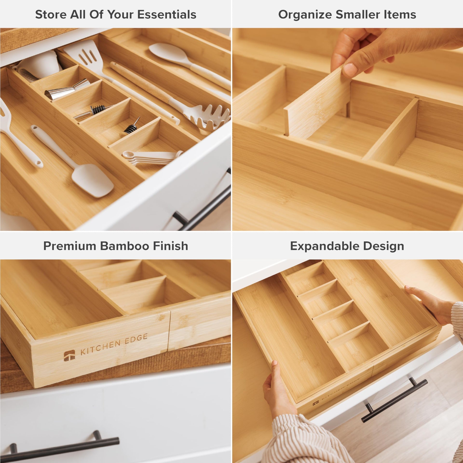 Utensil & Junk Drawer Organizer
