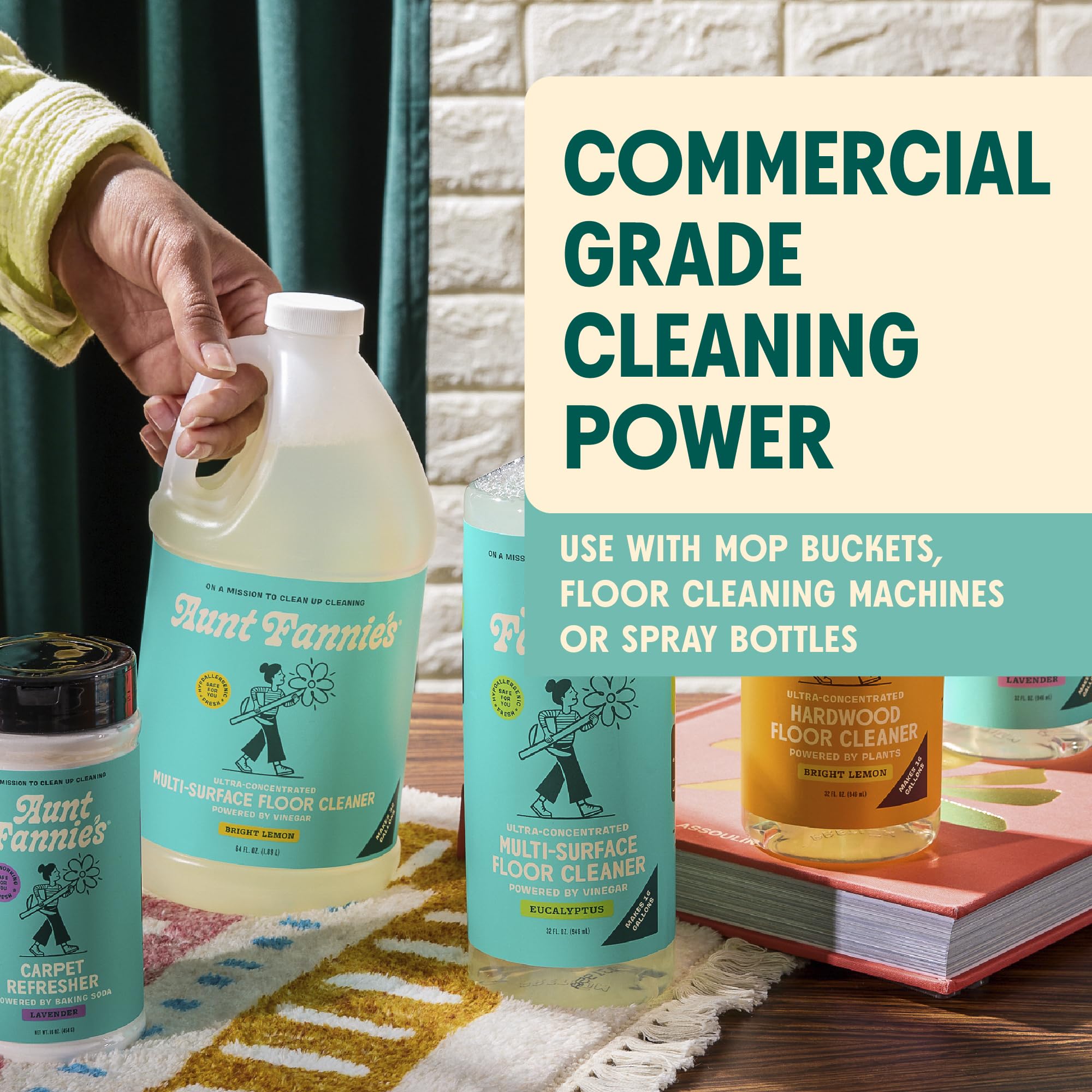 Ultra Concentrated Vinegar Floor Cleaner (64 Fl Oz) - ModHome Supplies