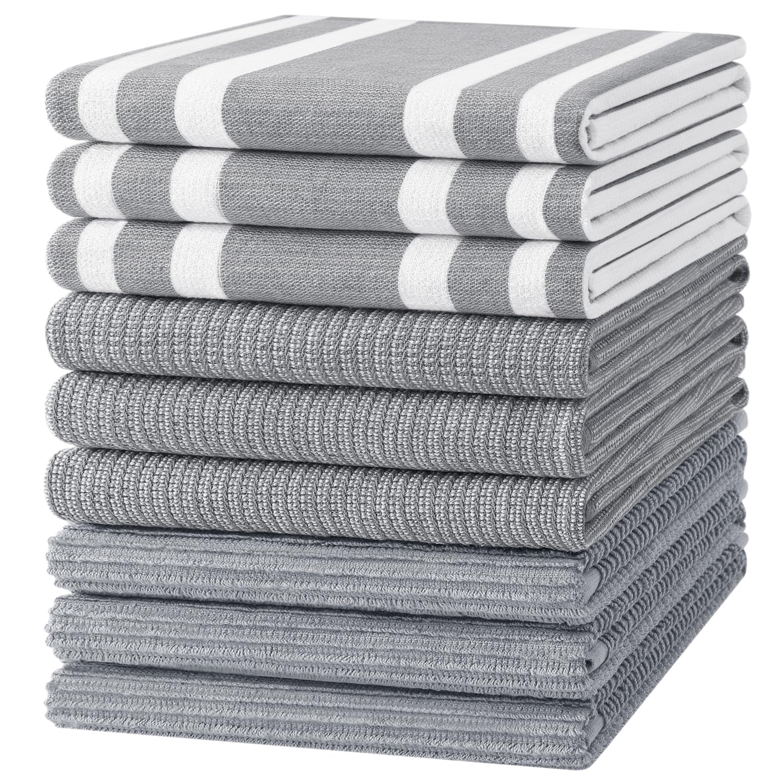 Cotton 380 GSM Premium Kitchen Towels (9 Count)