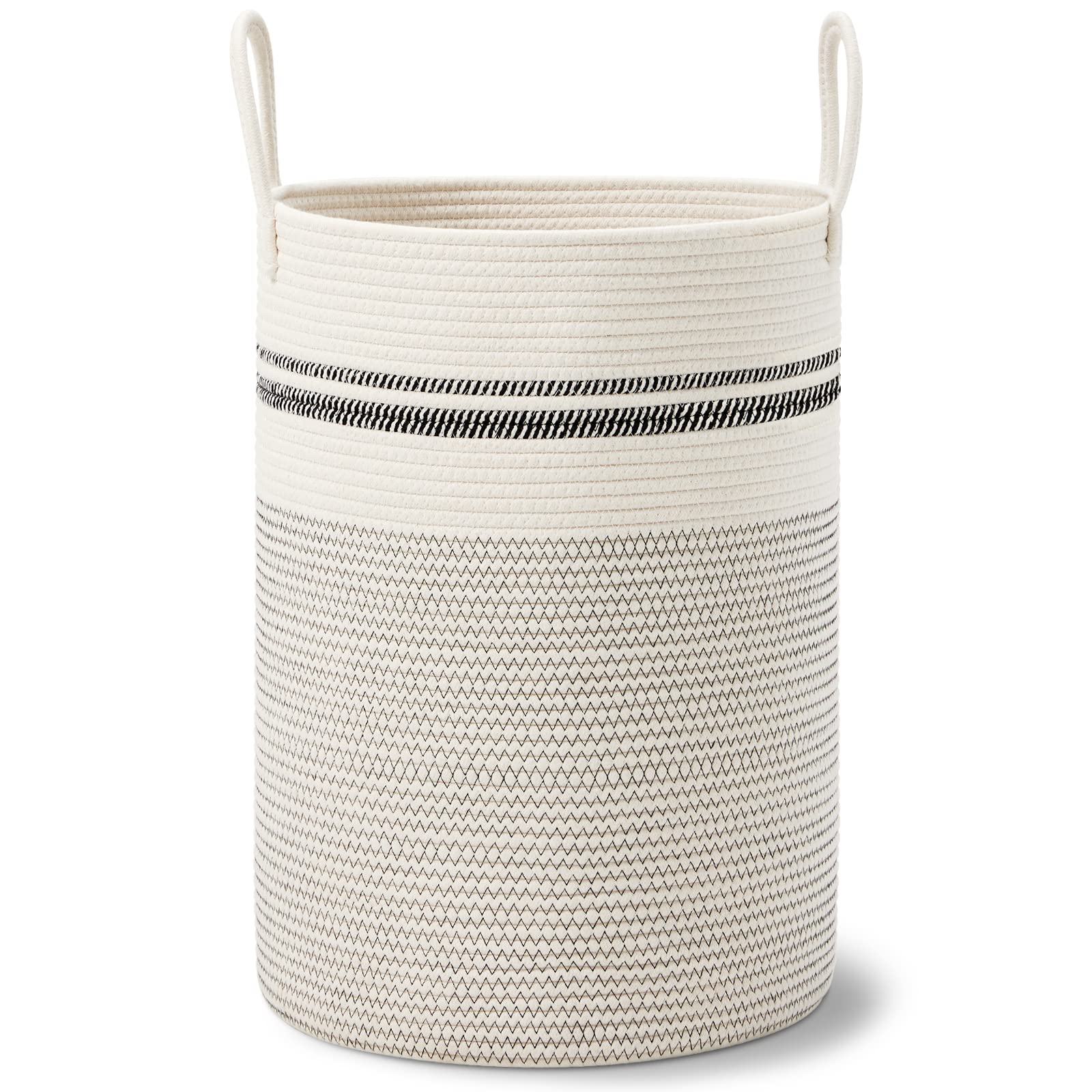 72L Tall Woven Laundry Basket Hamper