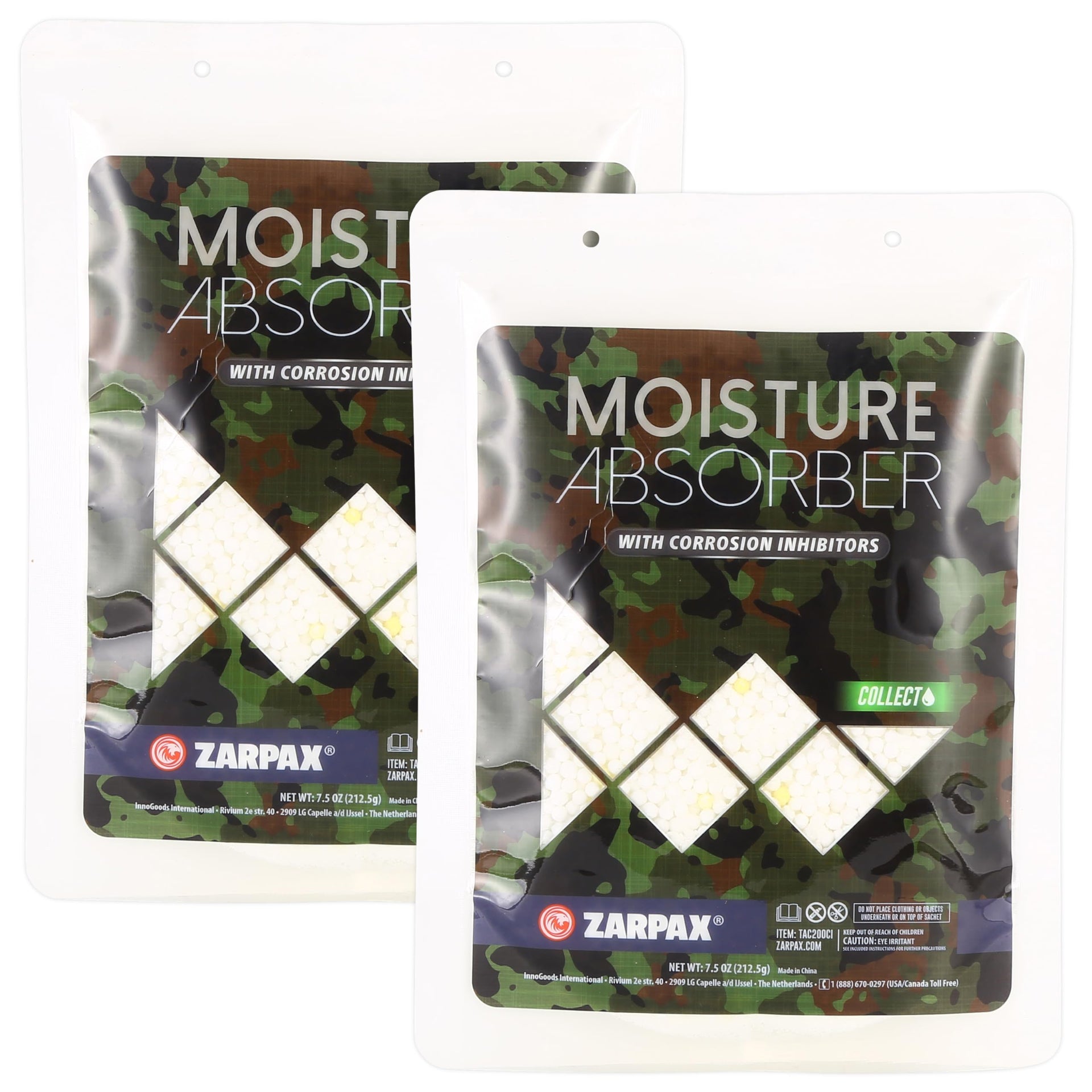Moisture Absorbers For Gun Safe 7.5 oz (2 Count)