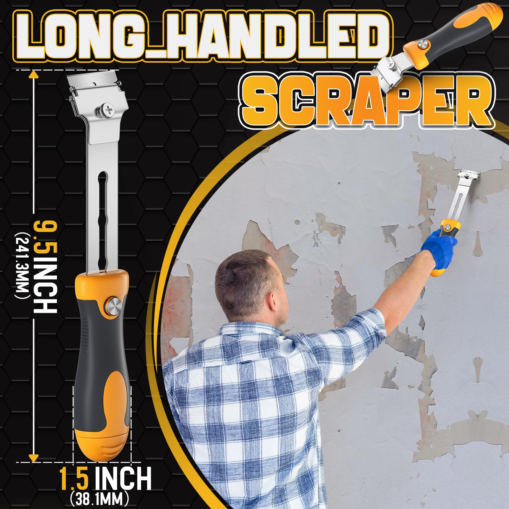 12 Pack Razor Blade Scraper