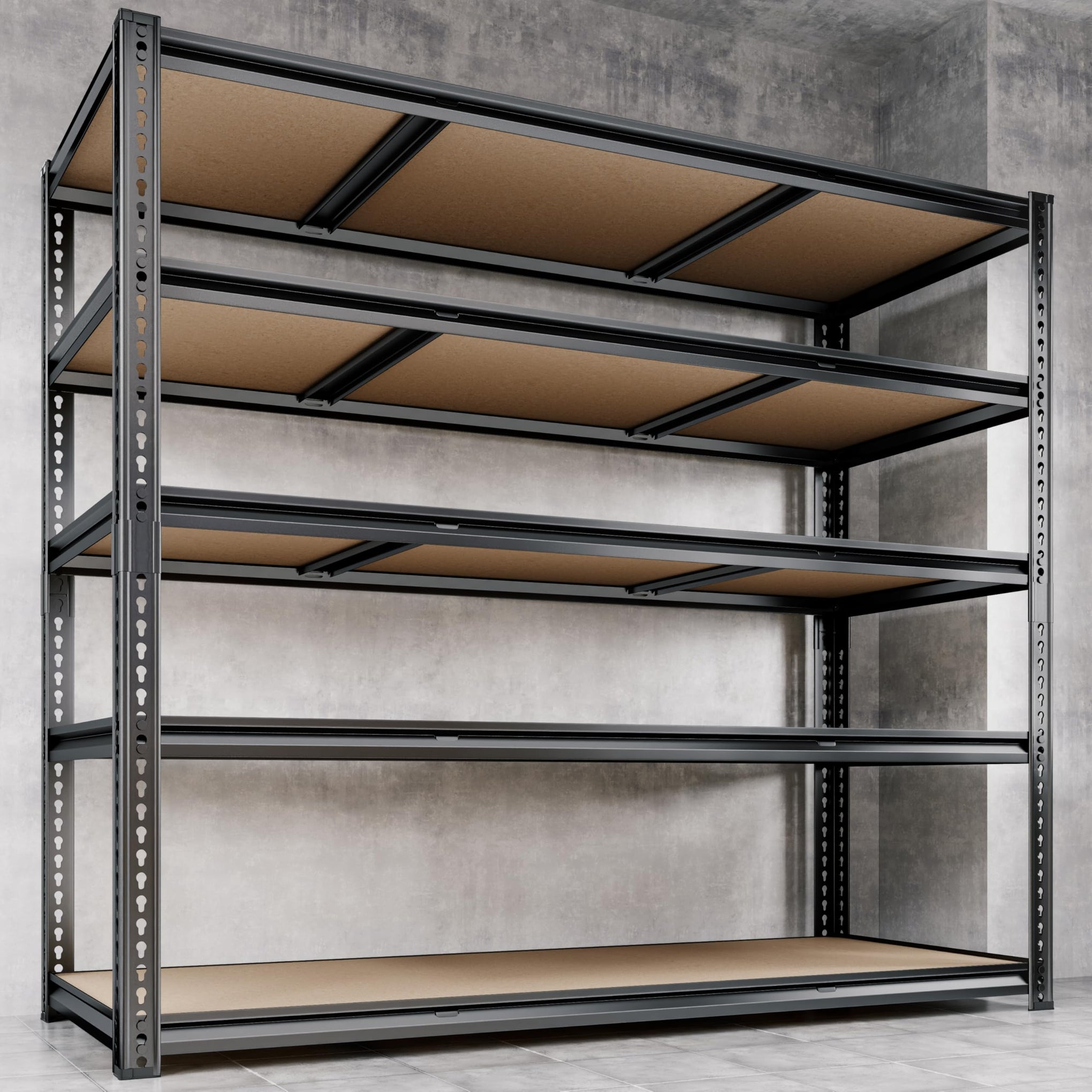 48"W Garage Shelving Heavy Duty (2 Count)