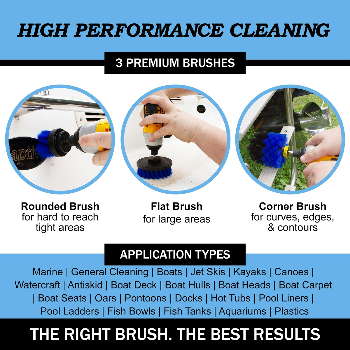 Boat Cleaning Brush Kit - ModHome Supplies