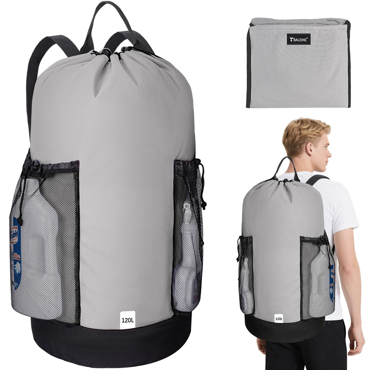 120L Laundry Bag Backpack