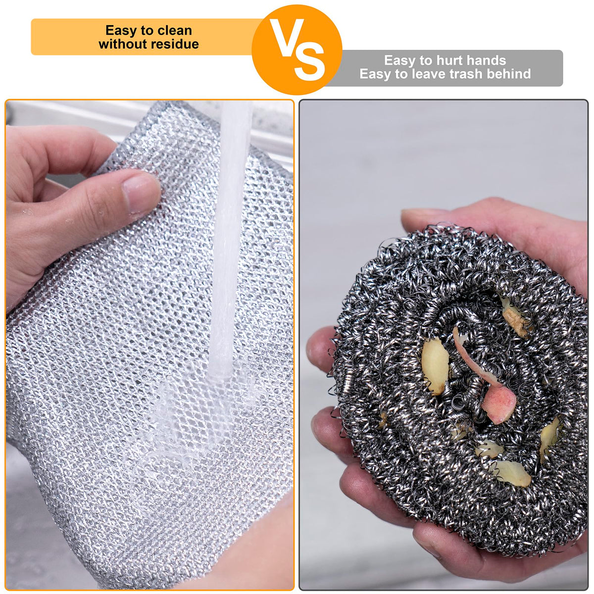 Non Scratch Wire Dishcloth - ModHome Supplies