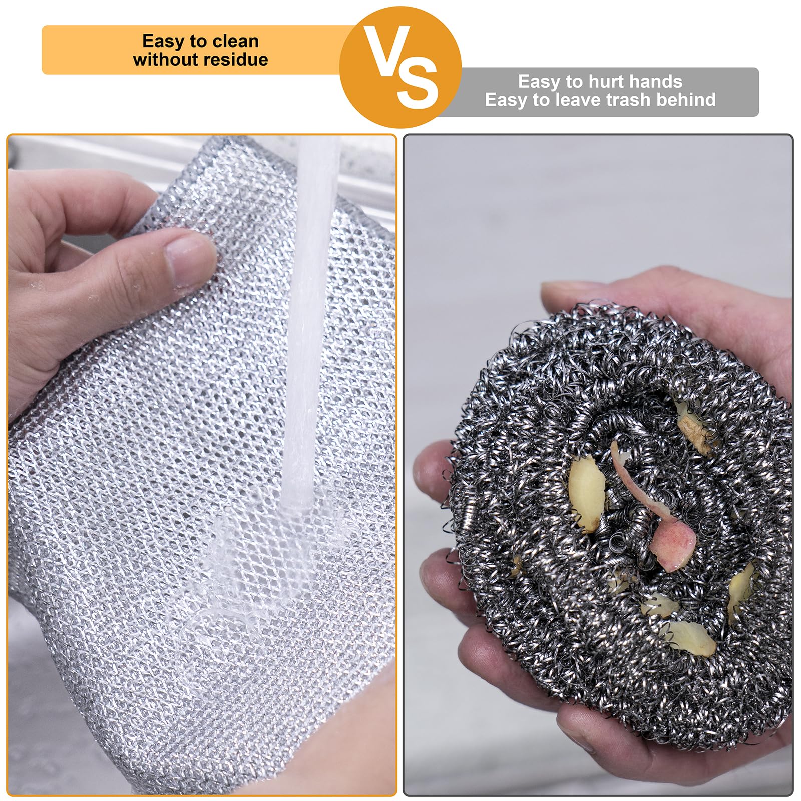 Non Scratch Wire Dishcloth - ModHome Supplies