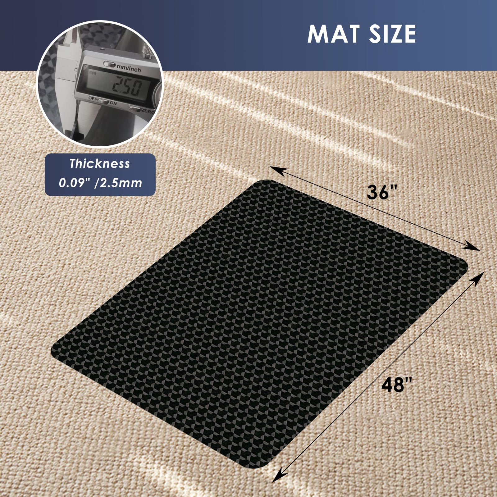 Office Chair Mat for Carpet