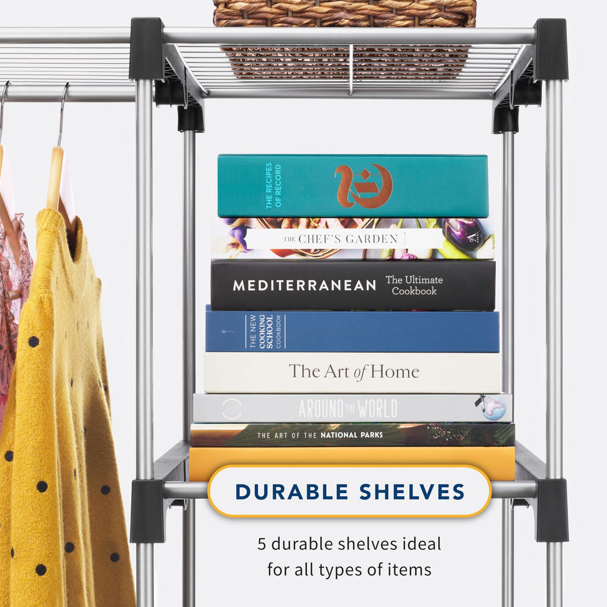 Metal Hanging Closet Organizer
