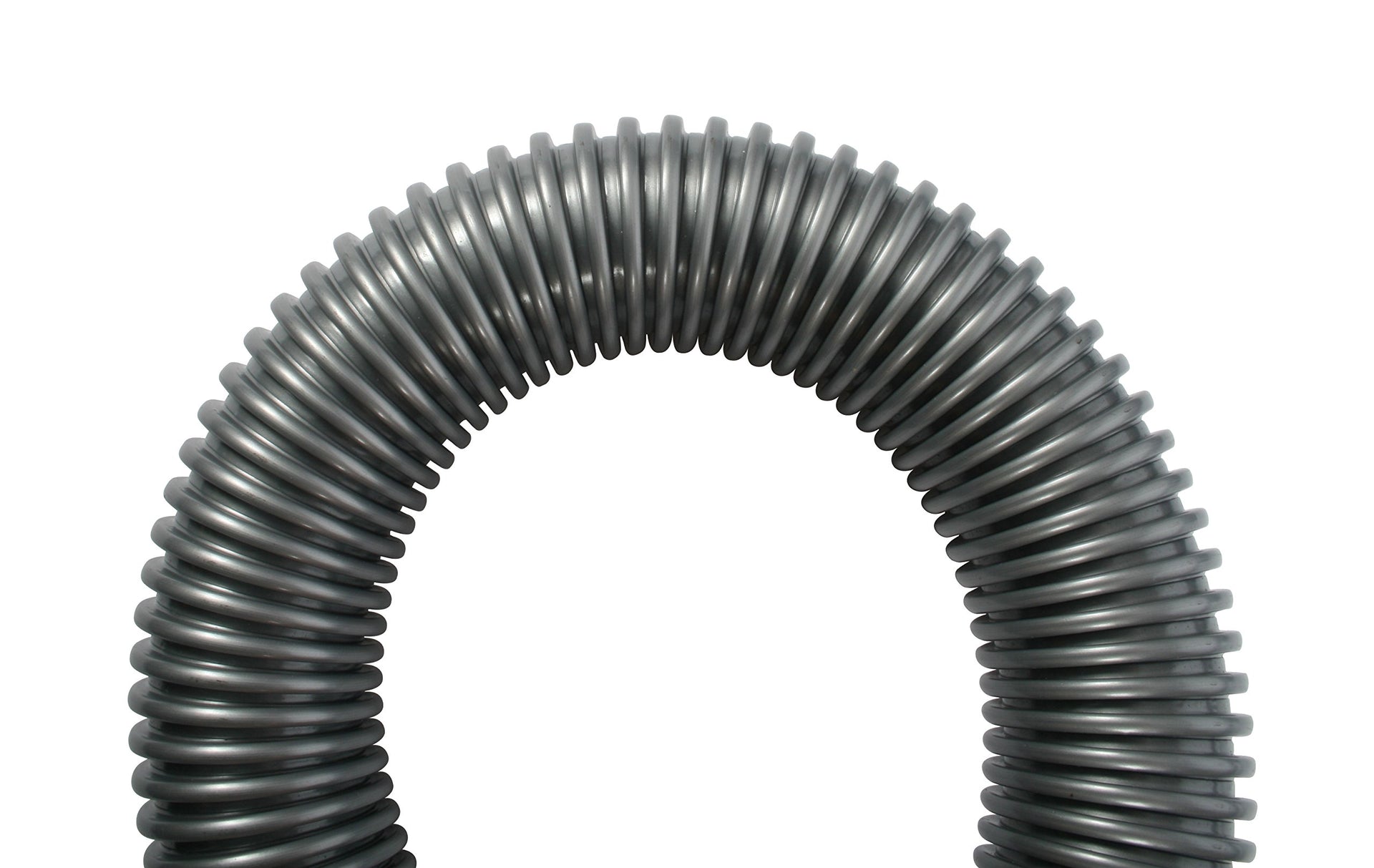 50 Ft. Premium Shop Vacuum Extension Hose with 2 tank adapters and 1.25" curved end