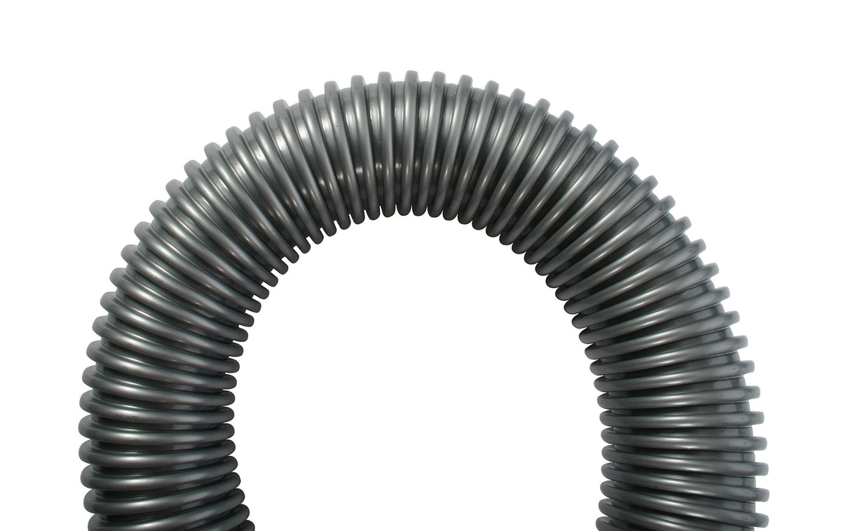 30 Ft. Premium Shop Vacuum Extension Hose with 2 tank adapters and 1.25" curved end