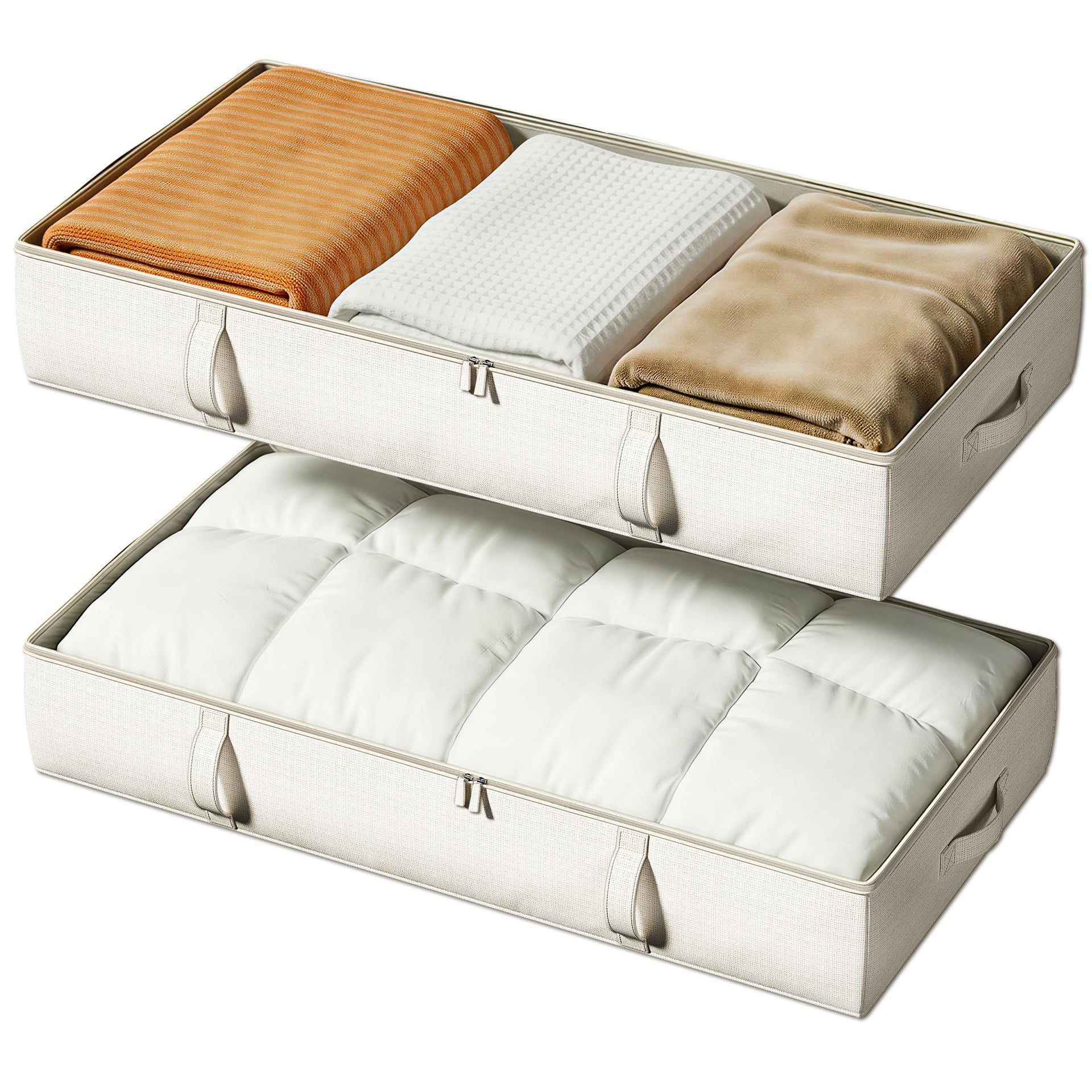 Side Supported Under Bed Storage Containers (2 Count)