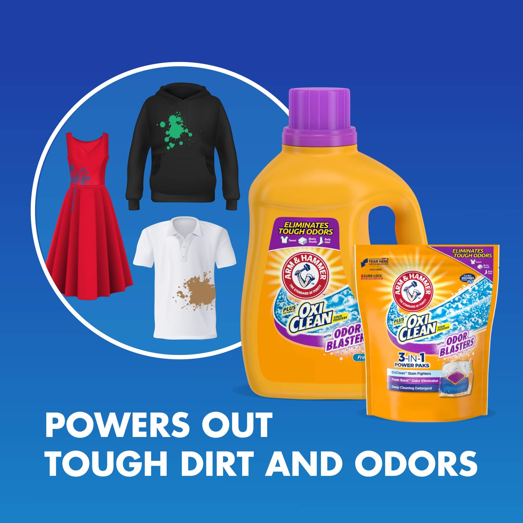 Plus OxiClean Odor Blasters Fresh Burst (122.5 Fl Oz)