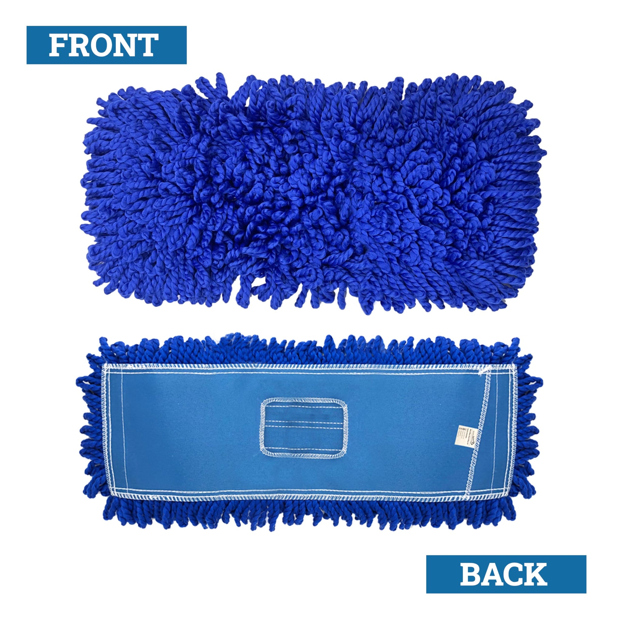 18" Microfiber Dust Mop Head Replacement (6 Count) - ModHome Supplies