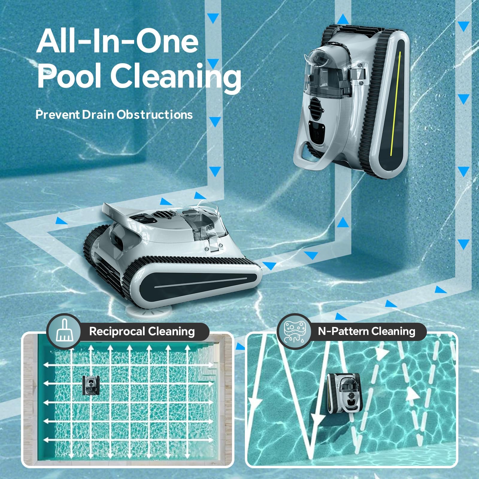 Cordless Robotic Pool Cleaner
