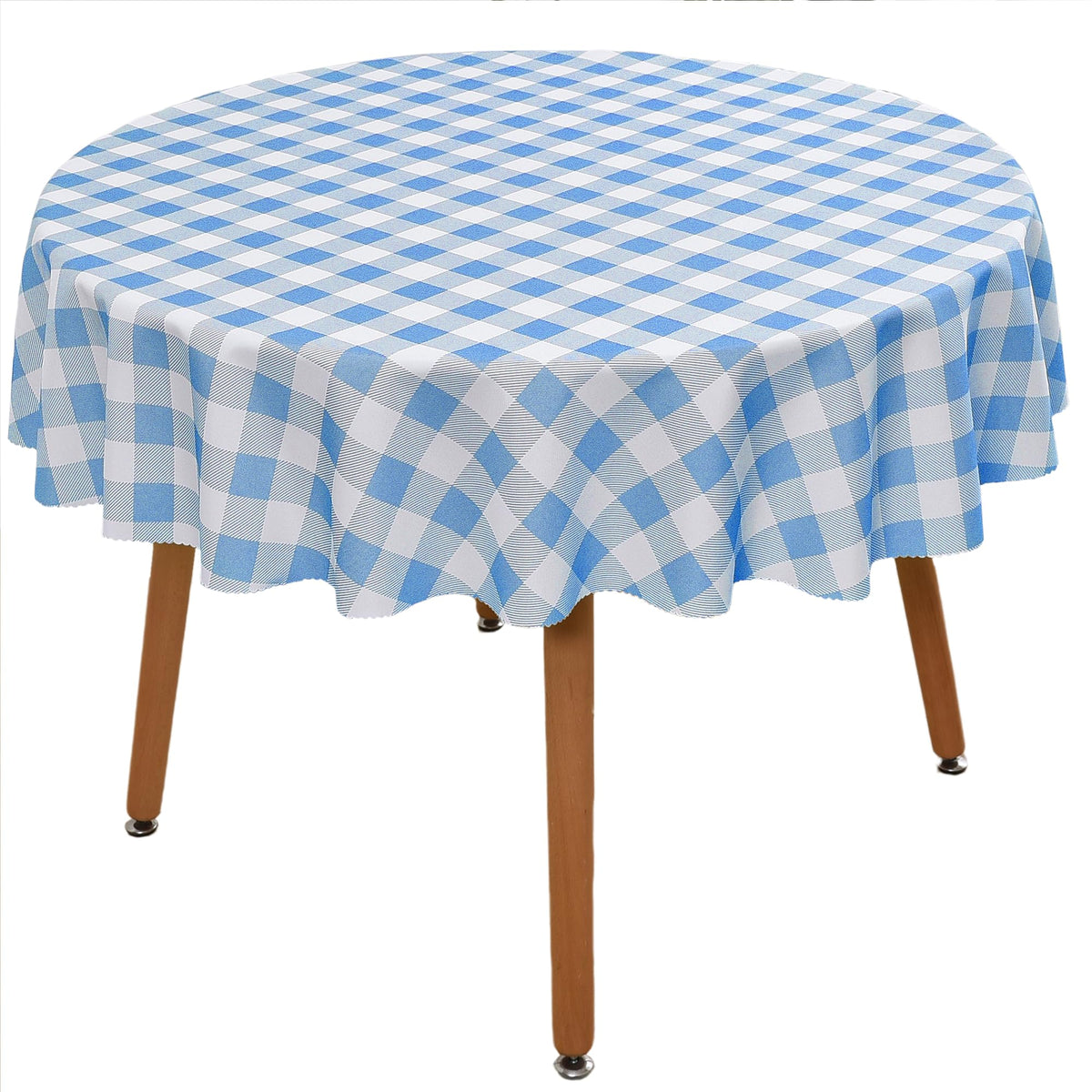 Waterproof Plaid Tablecloth Fabric