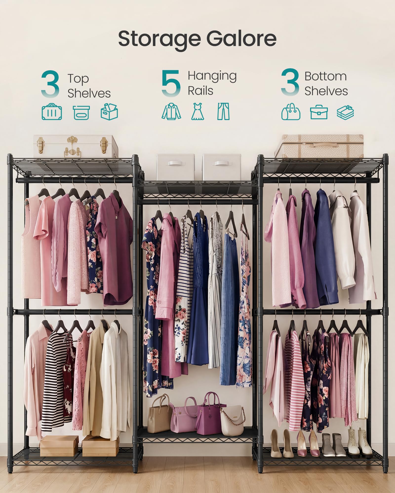 Heavy Duty Clothes Rack