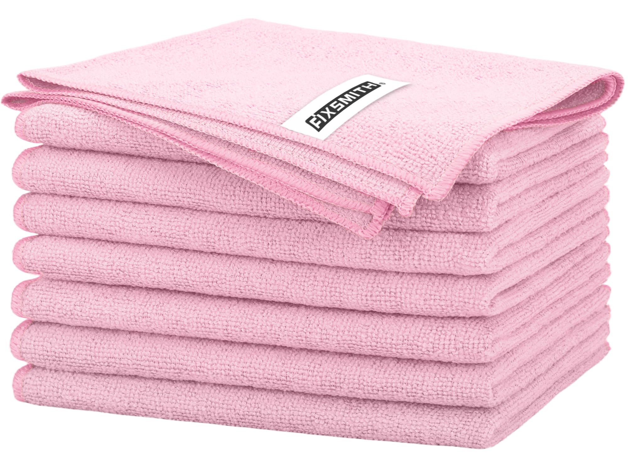 Pink Microfiber Cleaning Cloth (8 Count)