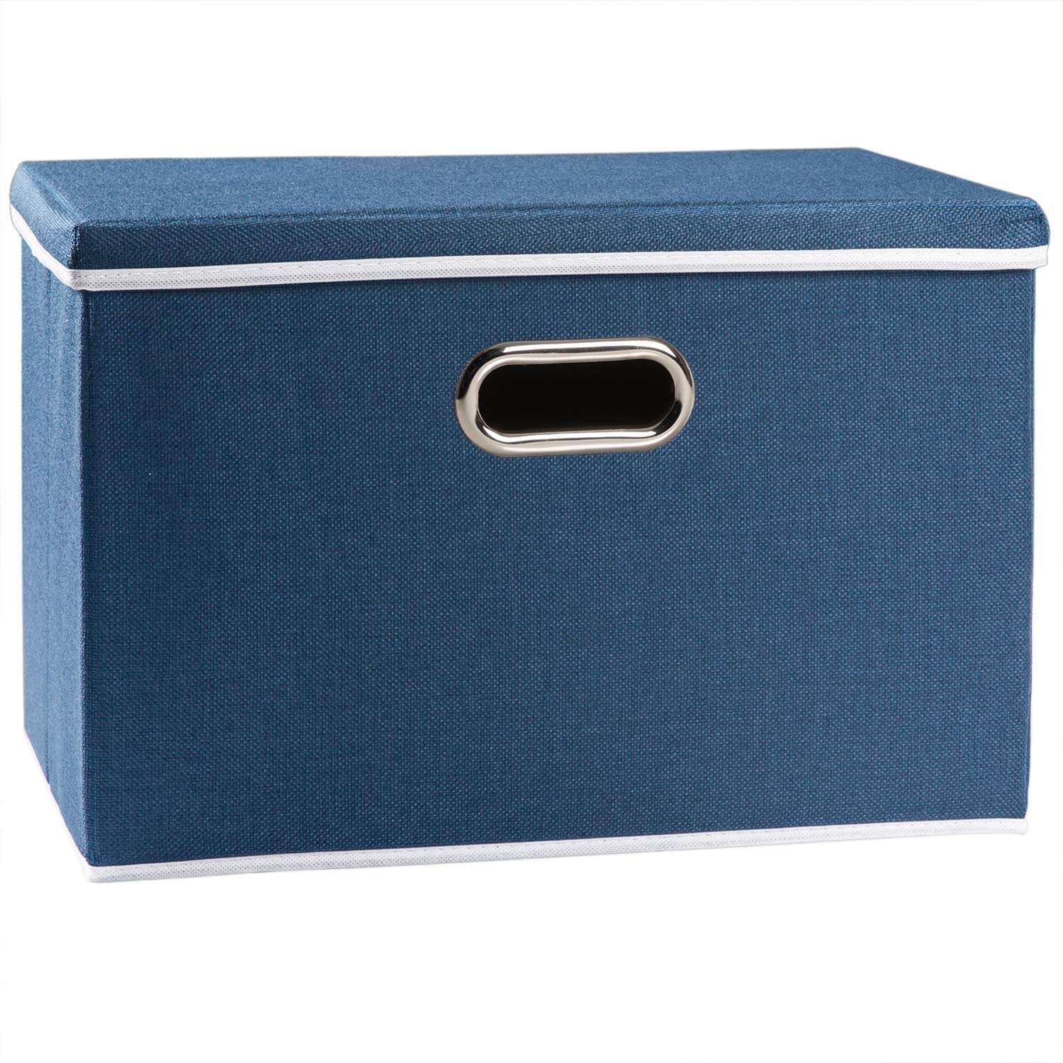 Large Collapsible Storage Bin with Lid [1