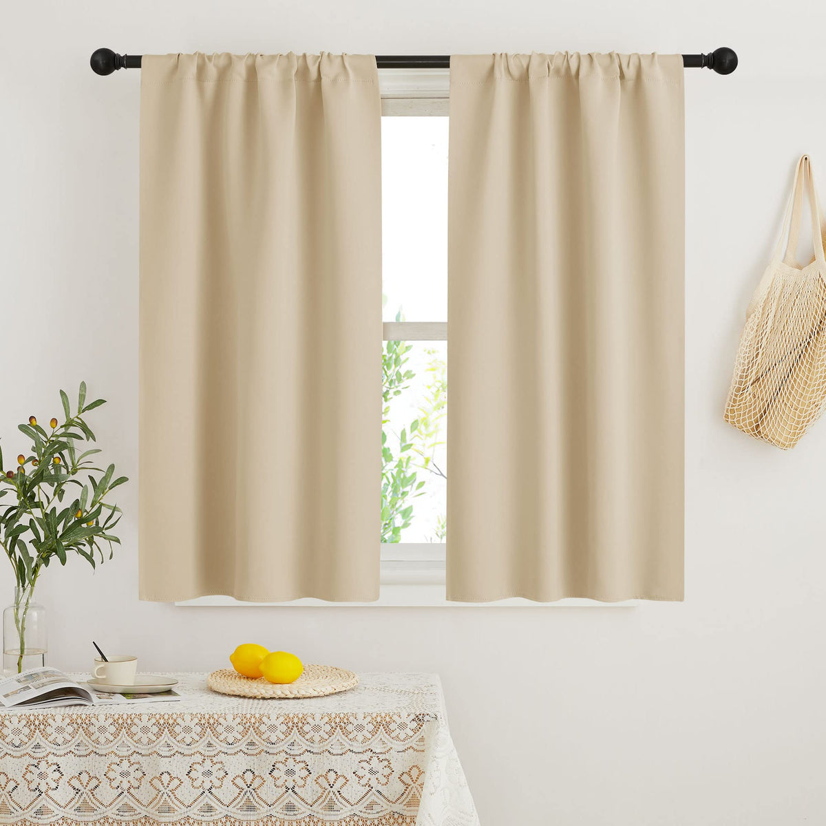 French Door Window Curtain Coverings