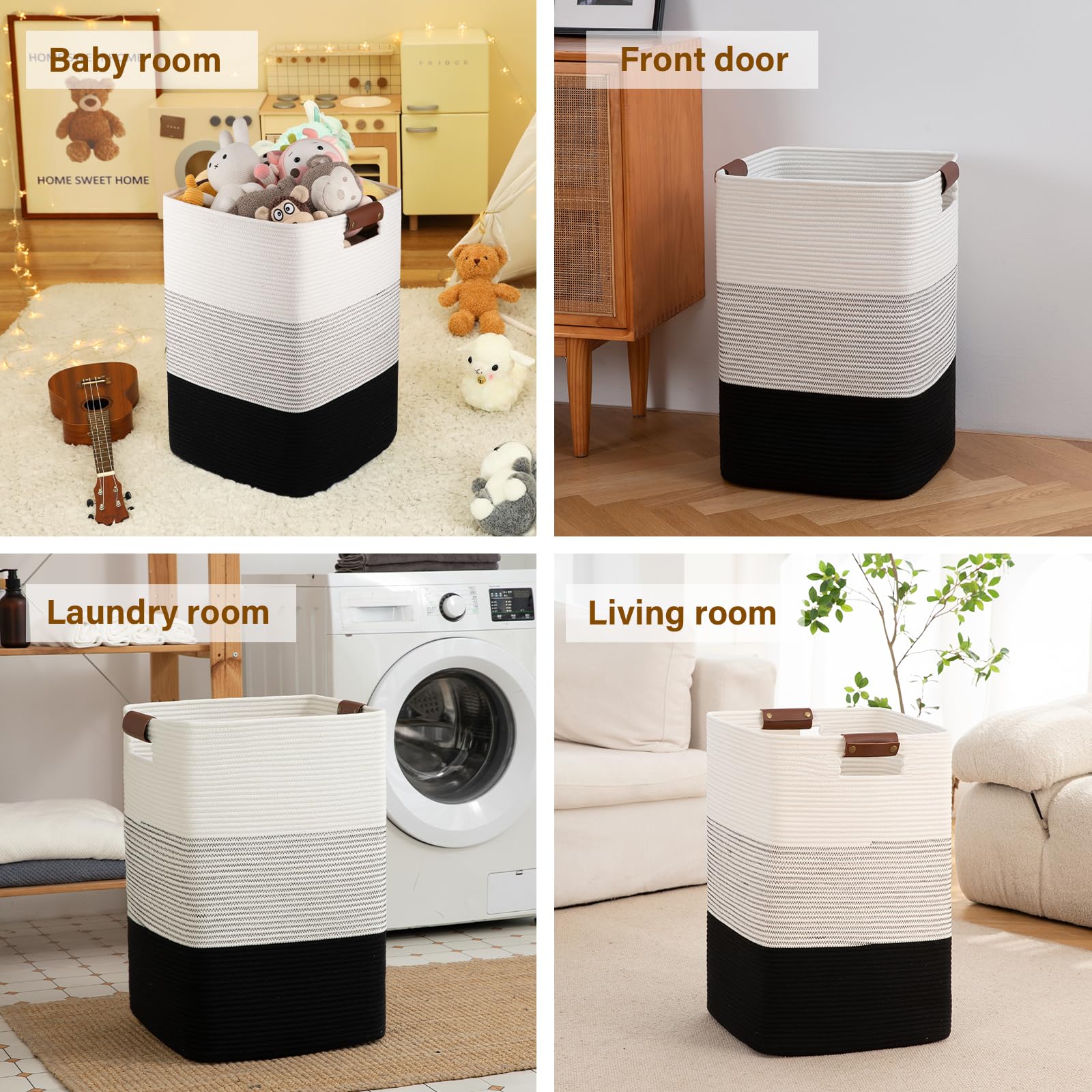 Laundry Hamper 96L Extra Large Laundry Basket
