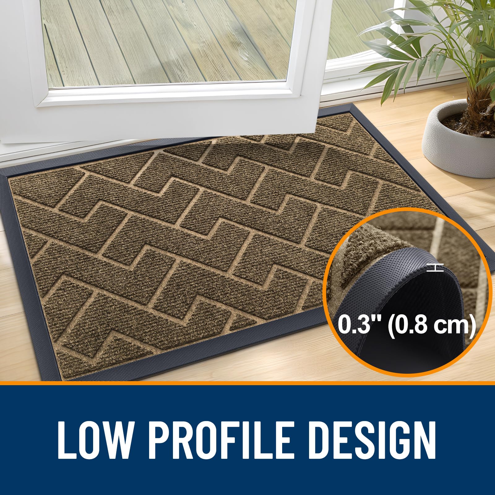 Front Door Mat Outside 71x47 (31.75 Sq Ft)