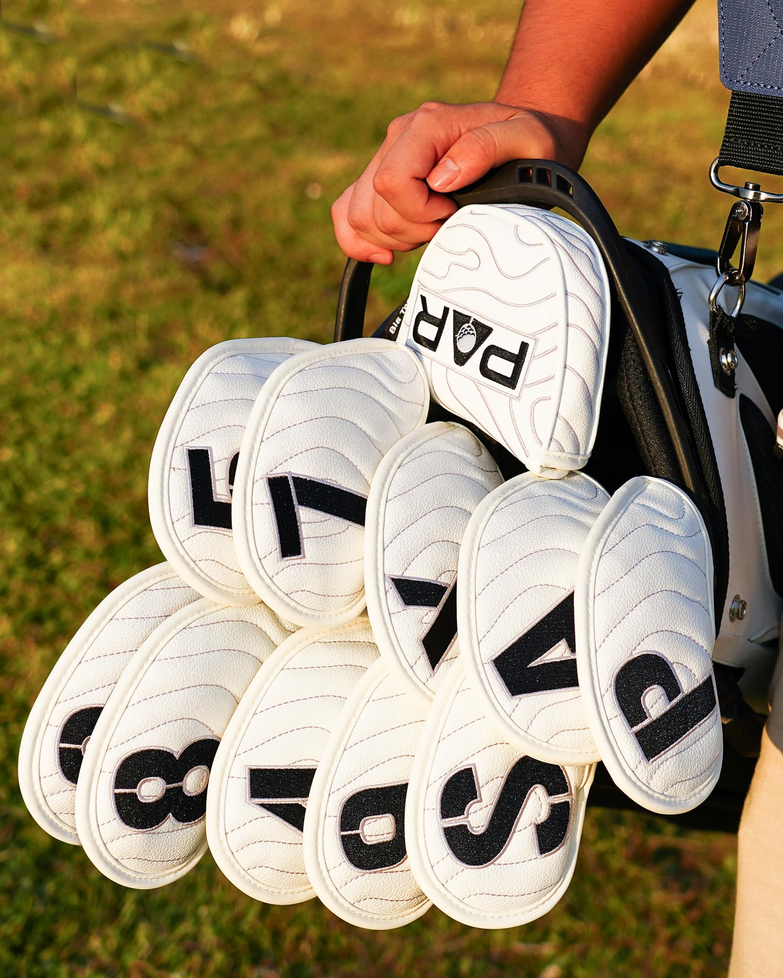 Magnetic Golf Iron Club Covers