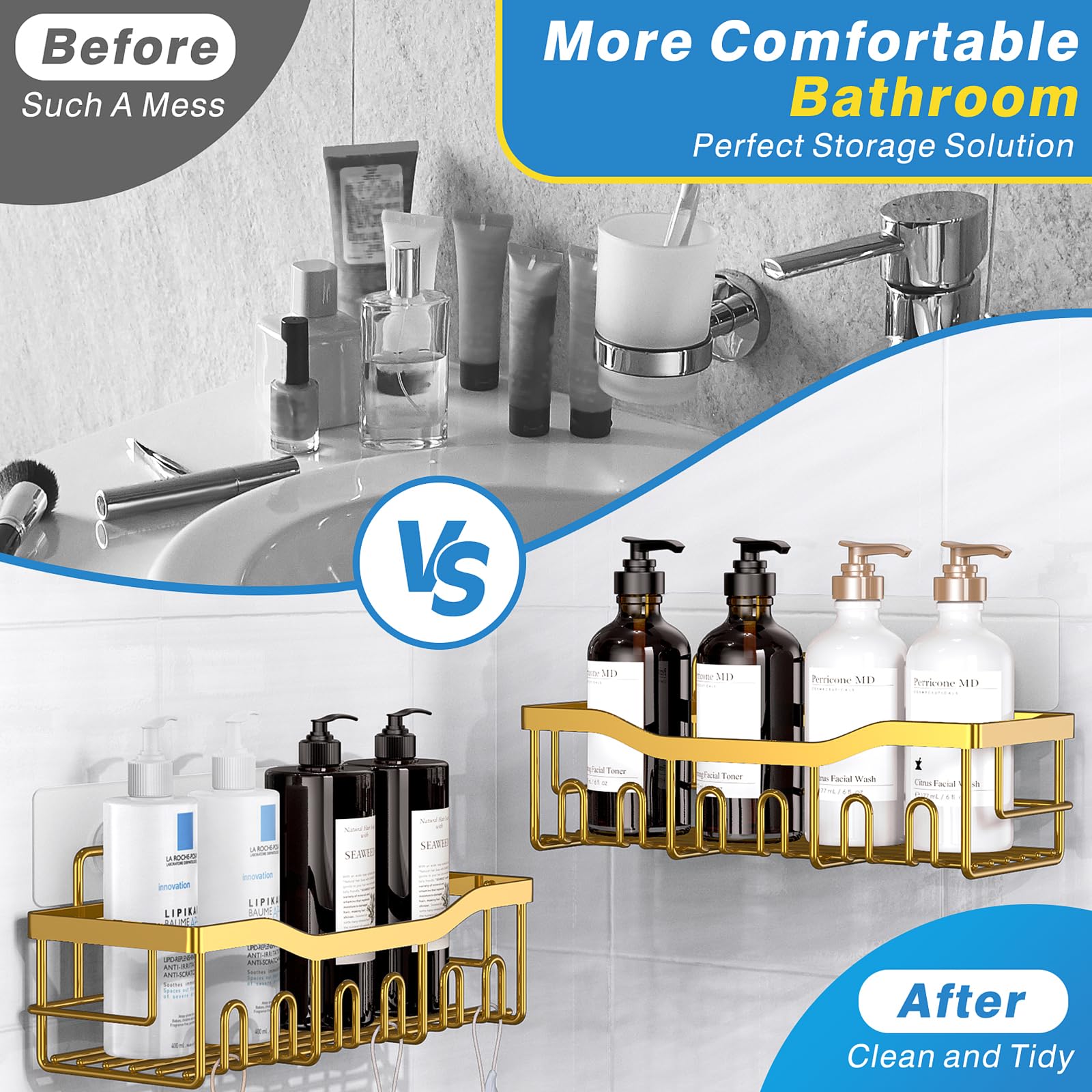 Shower Caddy 5 Pack