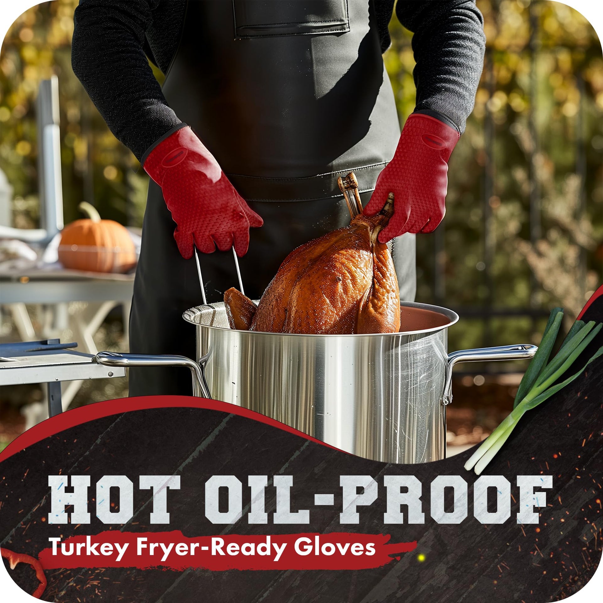 S Silicone Smoker BBQ Gloves (2 Count)