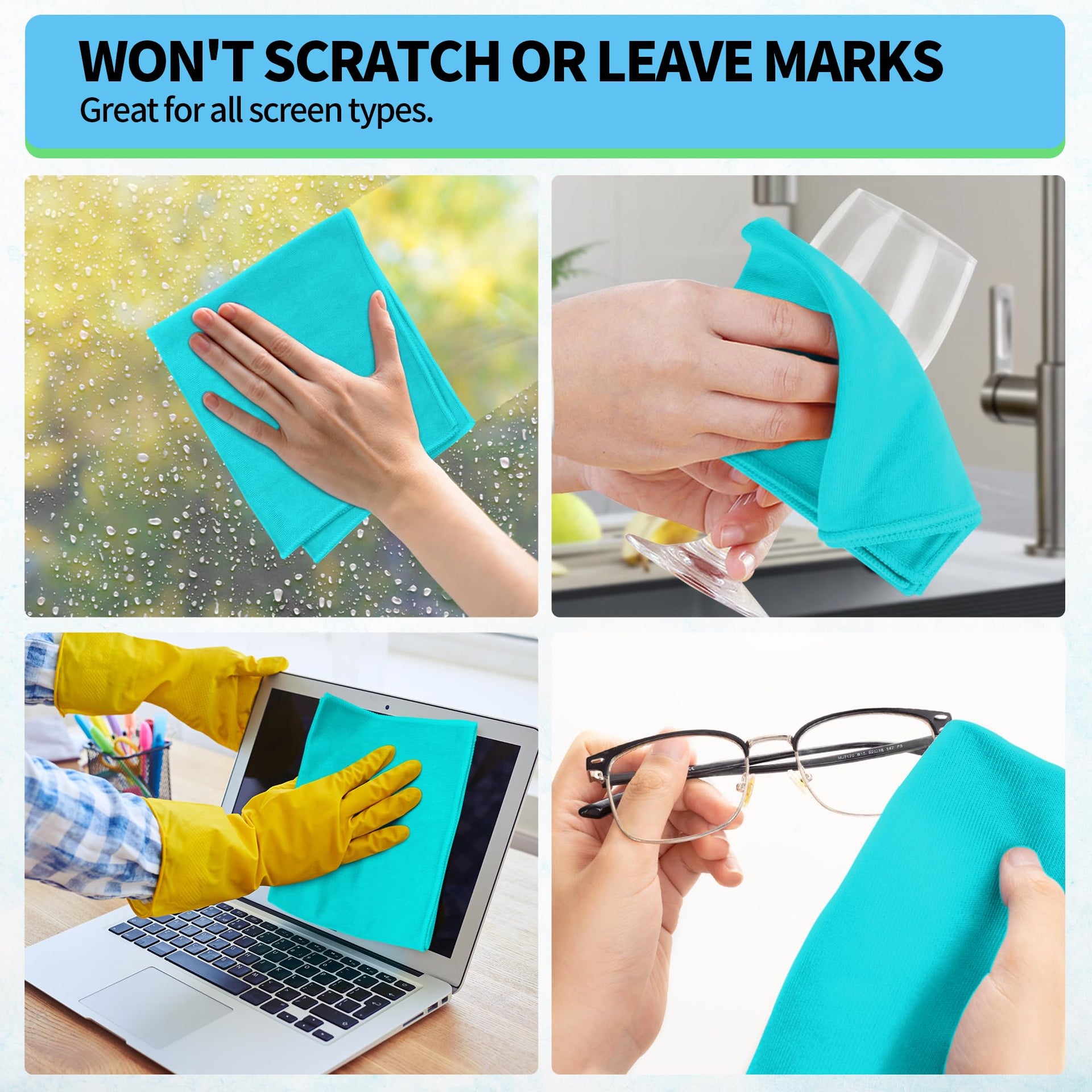 Microfiber Cleaning Cloth (12 Count)