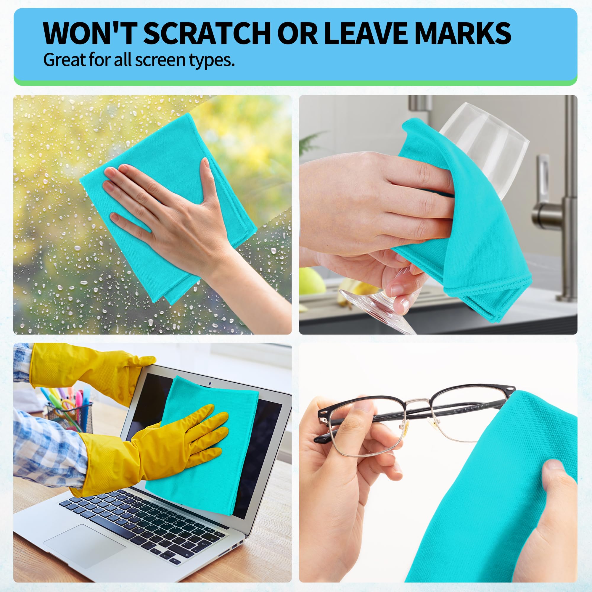 Microfiber Cleaning Cloth (10 Count)