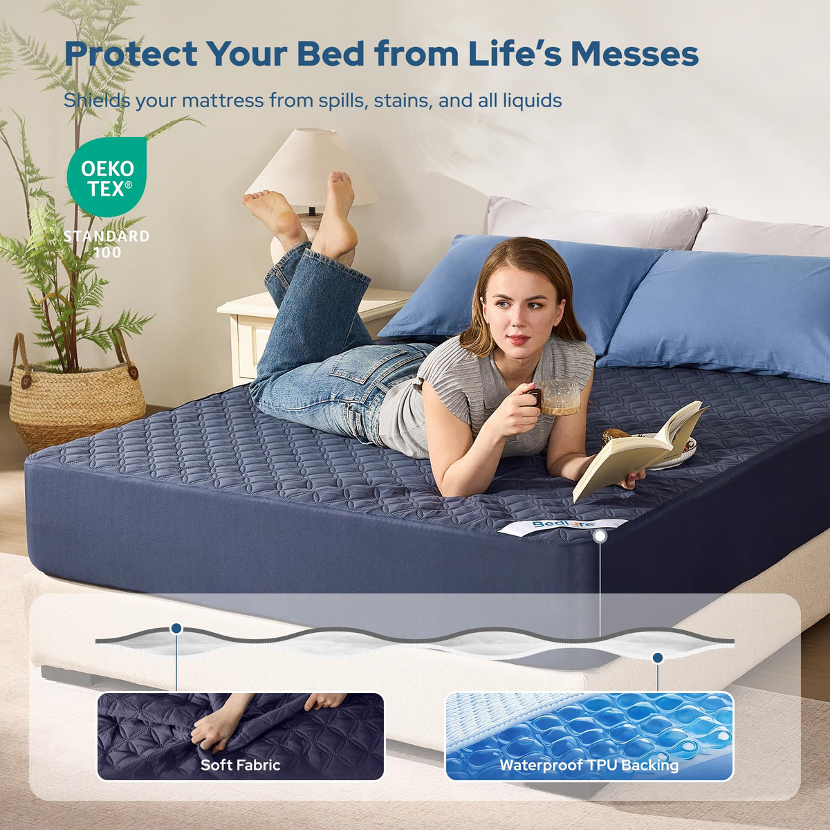 Waterproof Full Size Mattress Protector