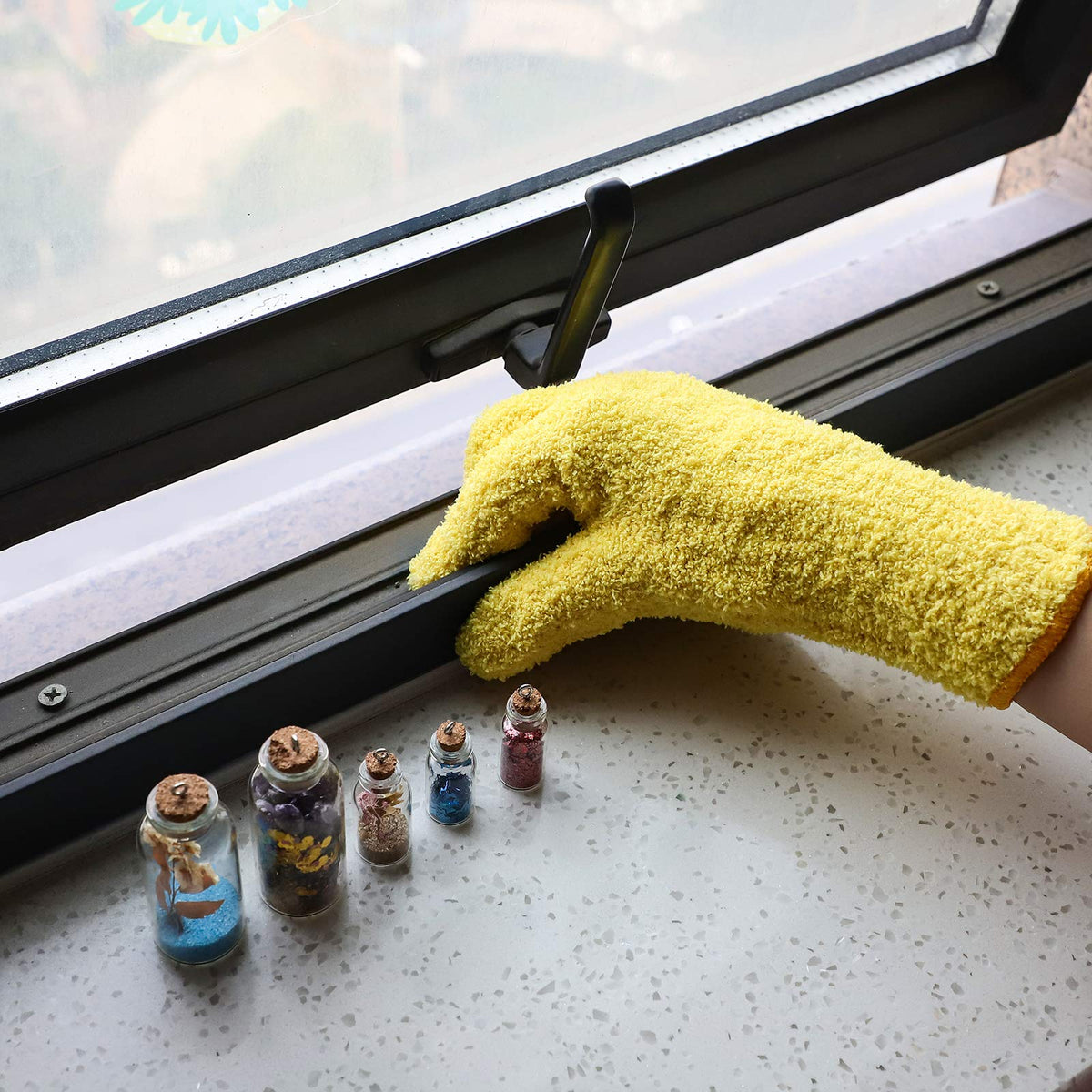 2 Pairs Microfiber Gloves for Plants (2 Count)