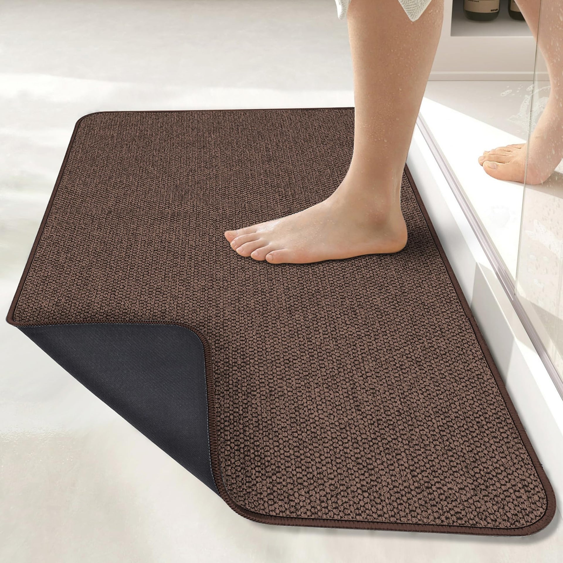 Bath Mat Ultra Thin Bathroom Rugs (459 sq in)