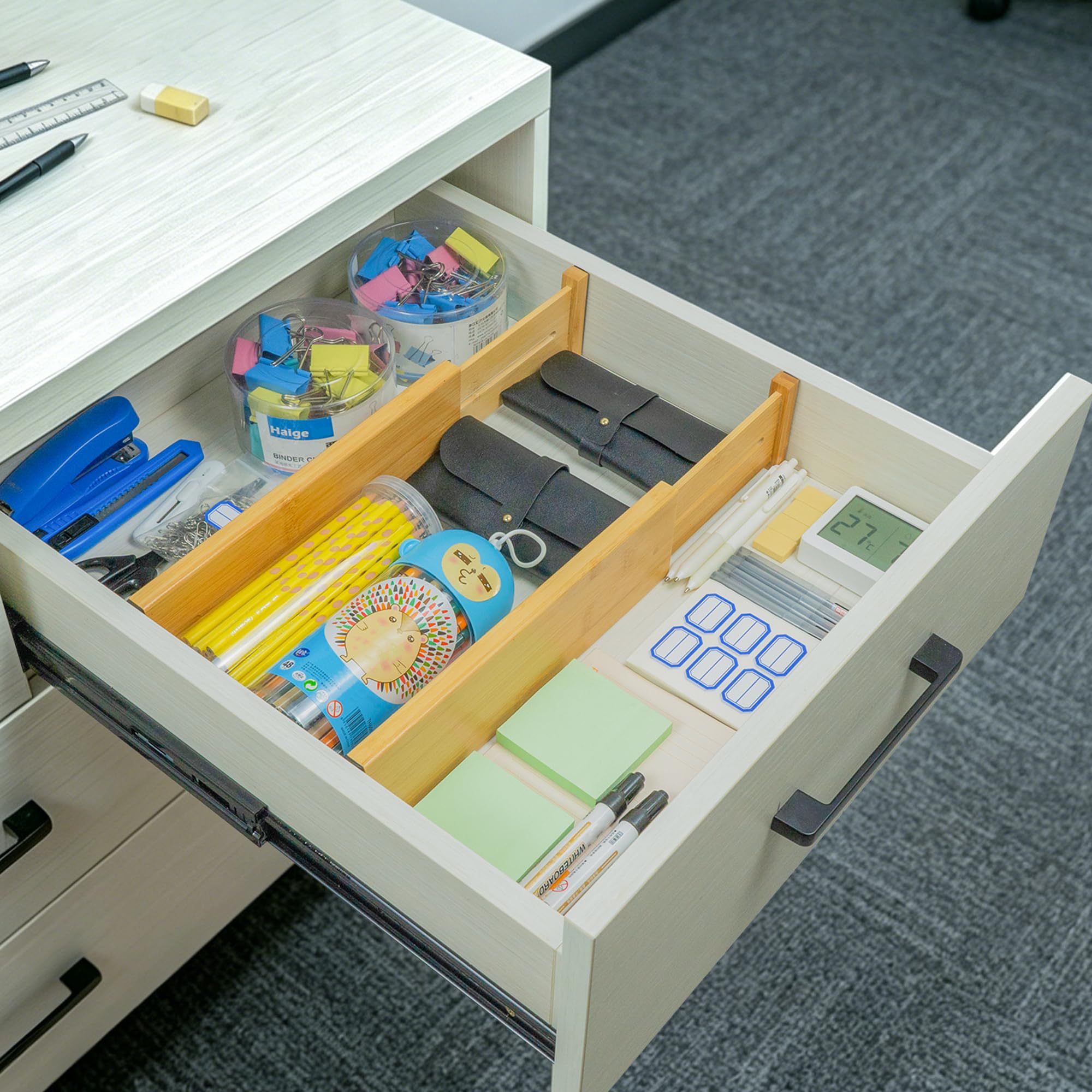 Bamboo Dresser Drawer Dividers