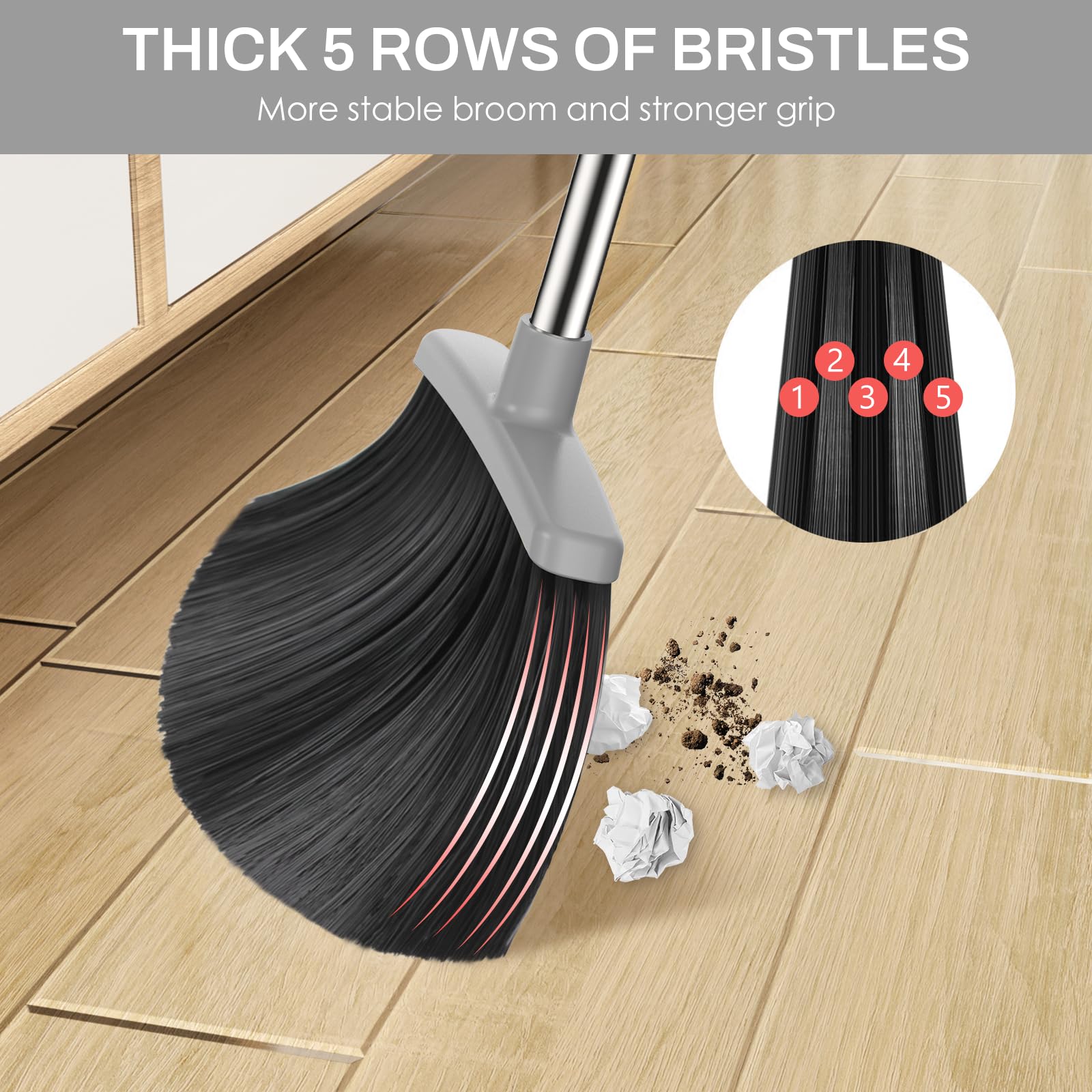 Broom and Dustpan Set for Home