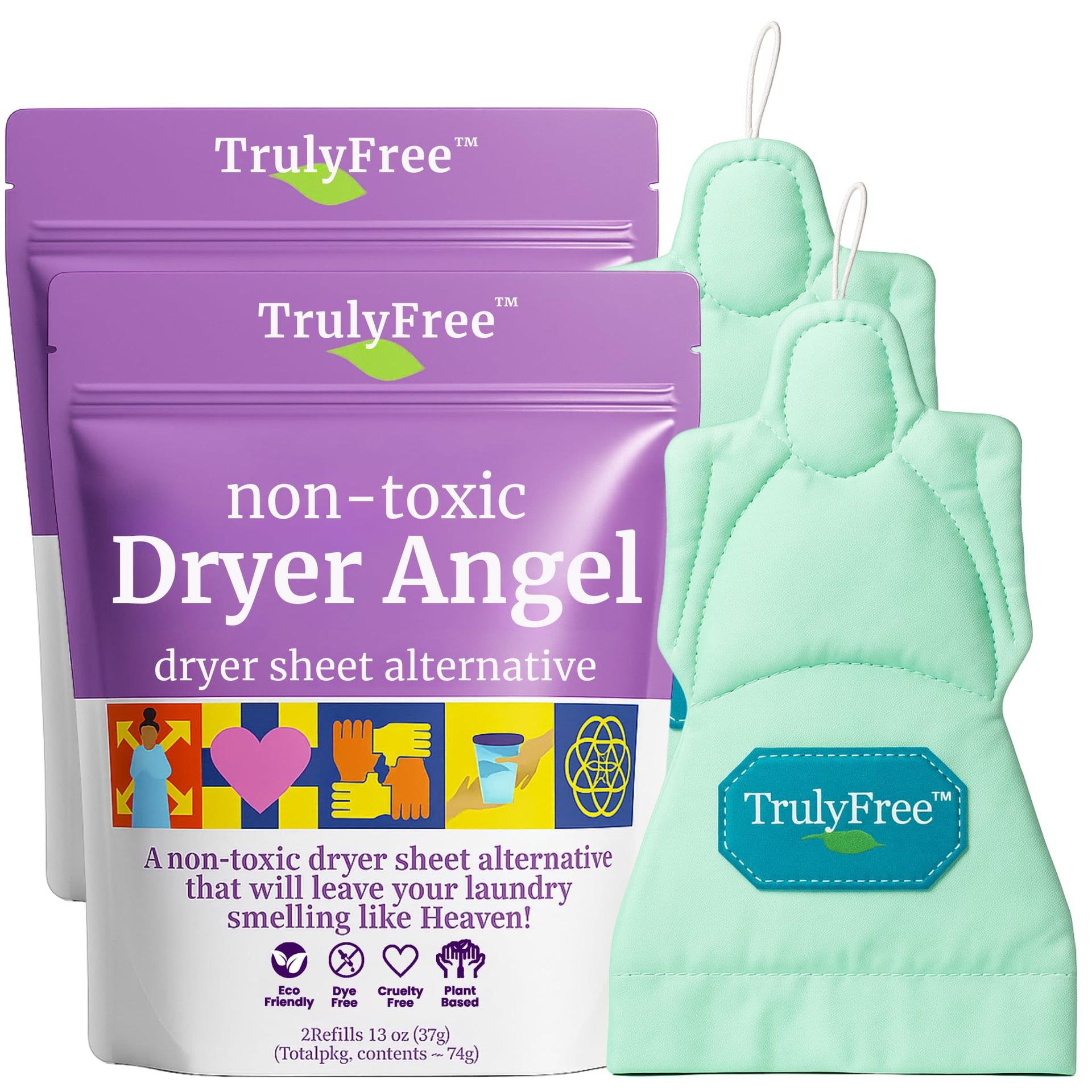 Dryer Angel Natural Dryer Sheet Alt (4 Count)