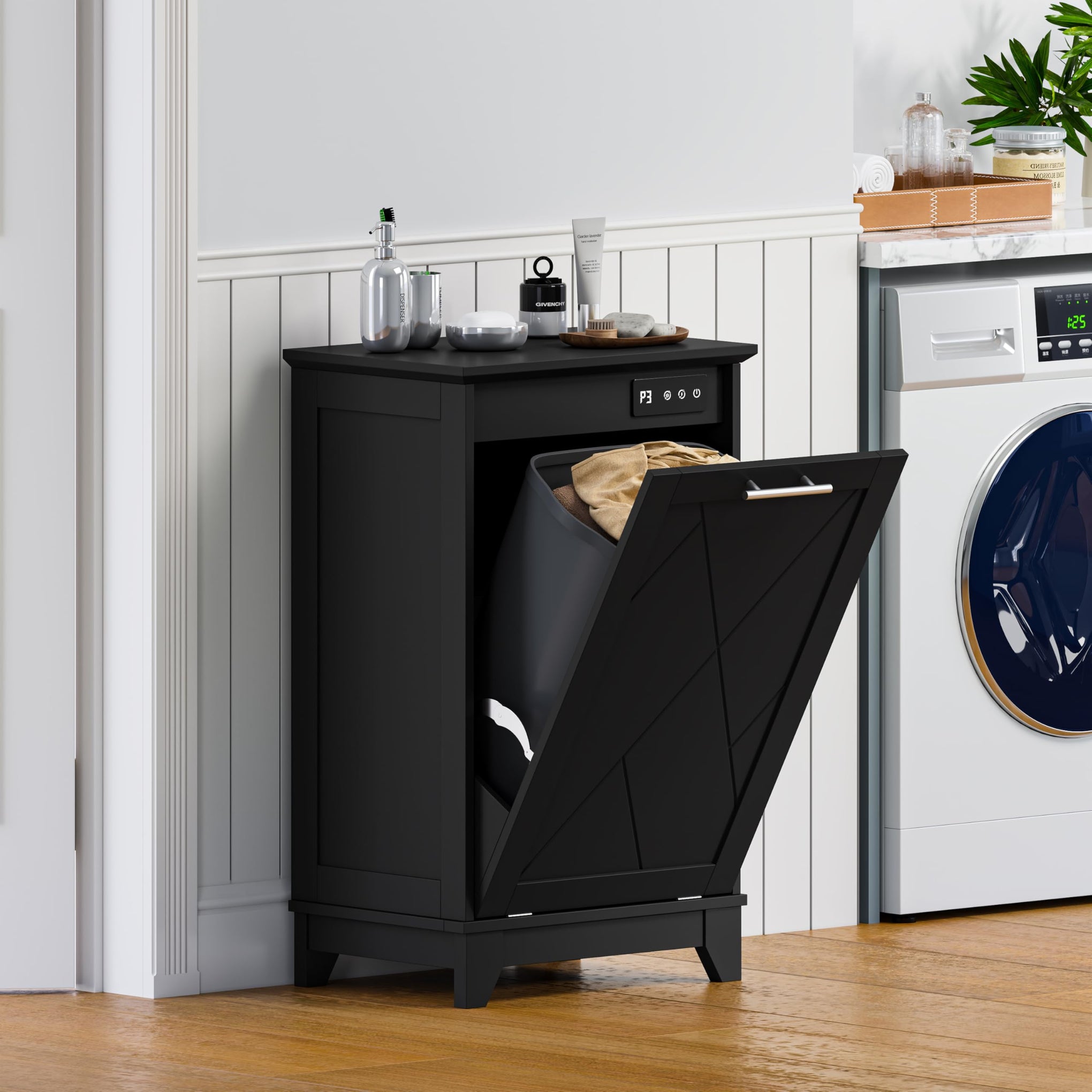 Tilt Out Trash Can Cabinet